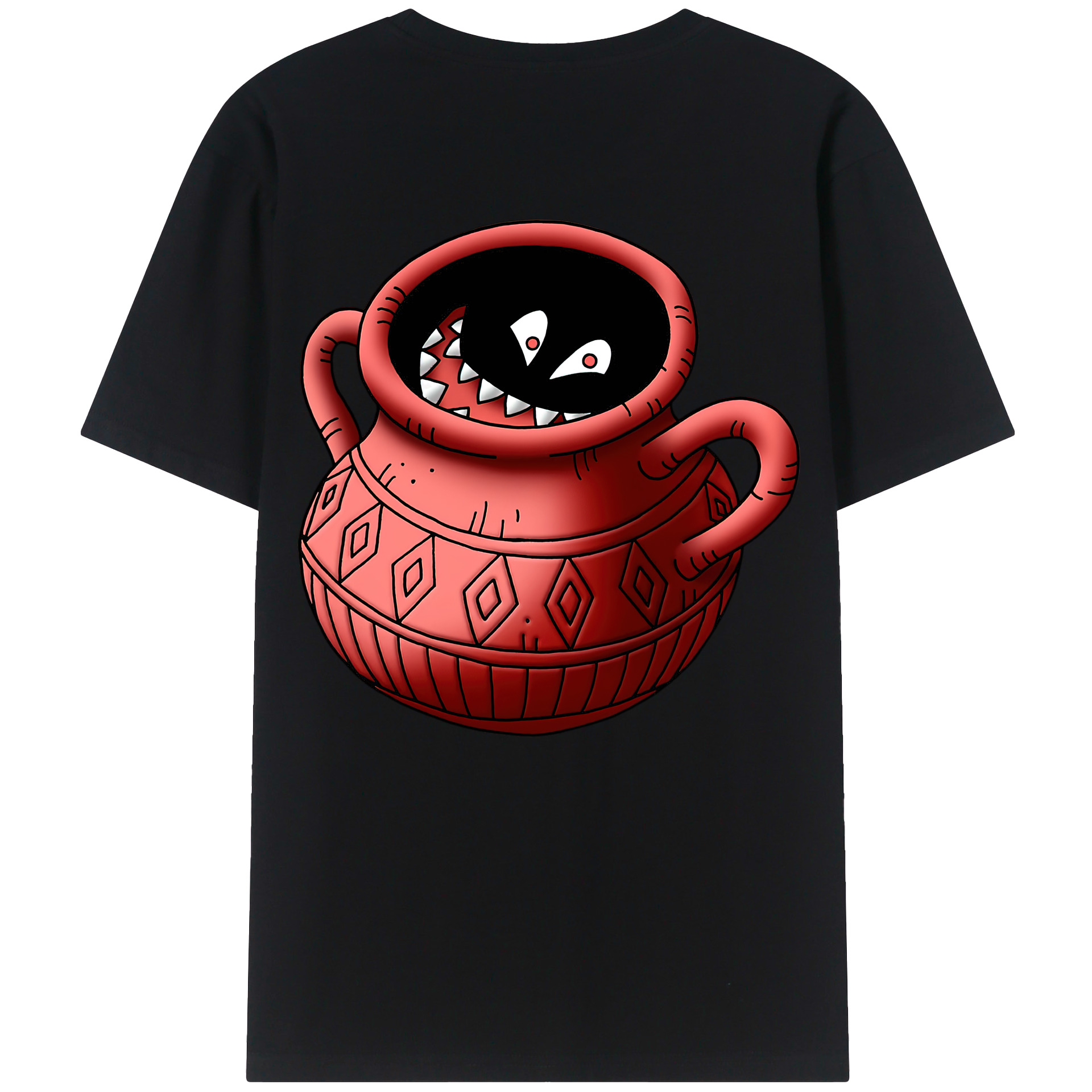 （画像用） ドラゴンクエスト Doragon Kuesuto Dragon Quest 綿100％ メンズ半袖Tシャツ（バックプリント） 通気性