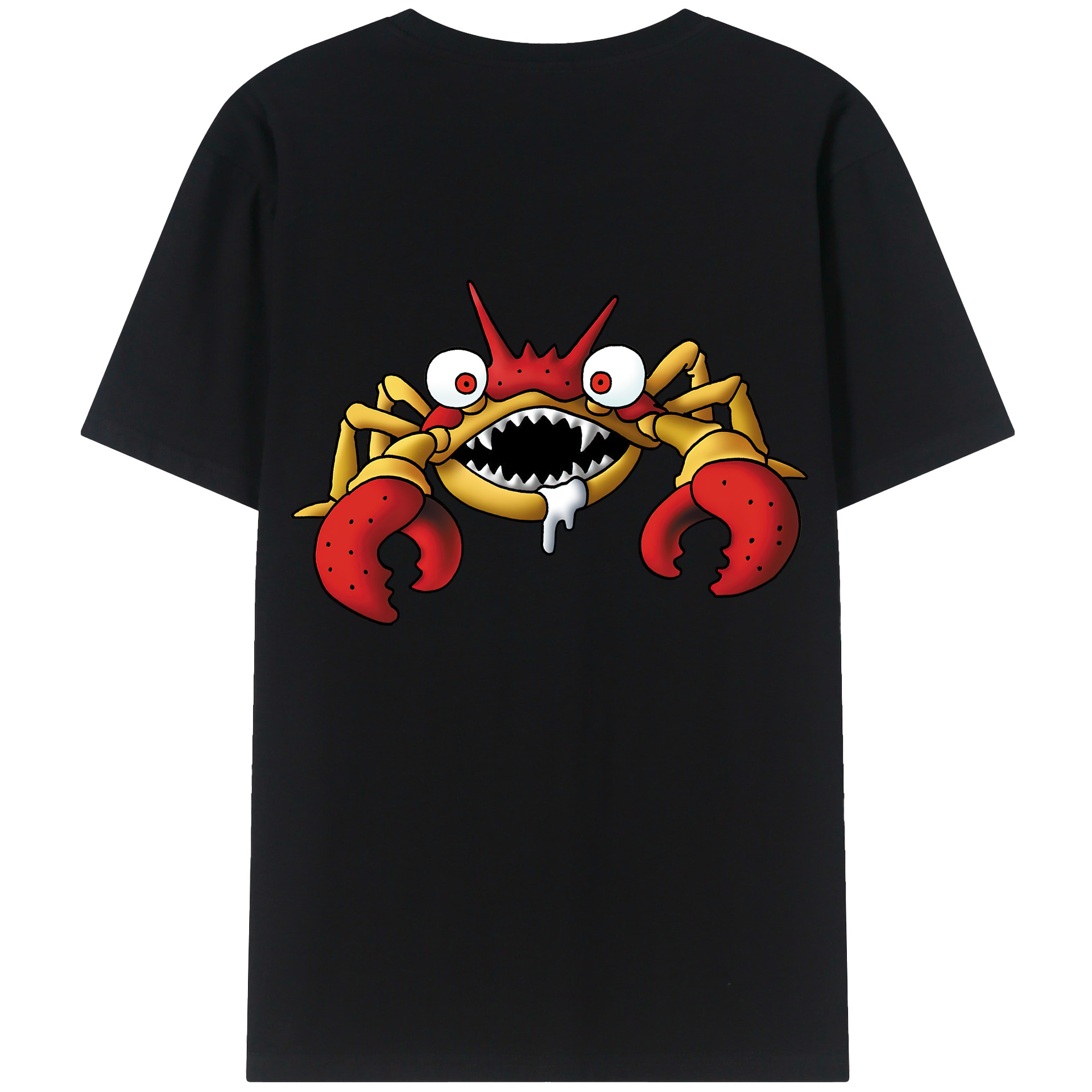 （画像用） ドラゴンクエスト Doragon Kuesuto Dragon Quest 綿100％ メンズ半袖Tシャツ（バックプリント） 通気性
