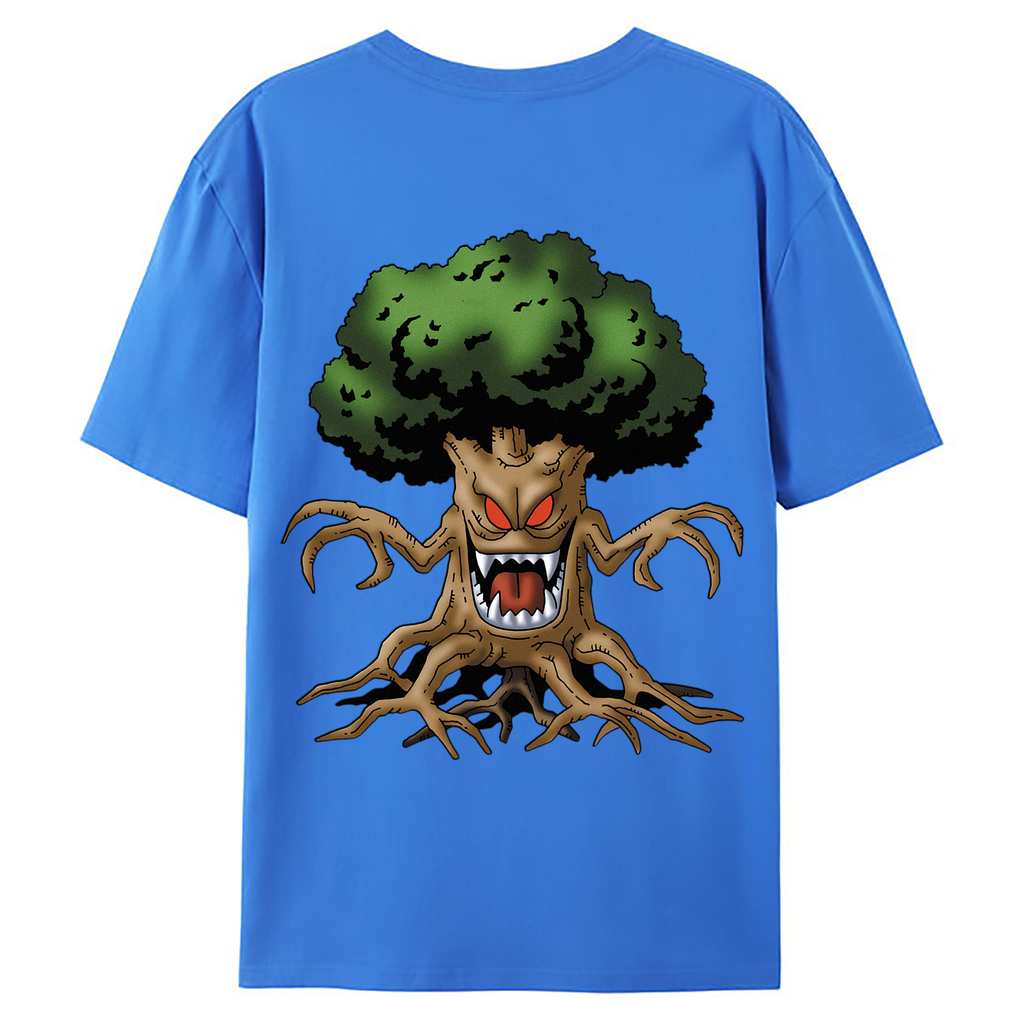 （画像用） ドラゴンクエスト Doragon Kuesuto Dragon Quest 綿100％ メンズ半袖Tシャツ（バックプリント） 通気性