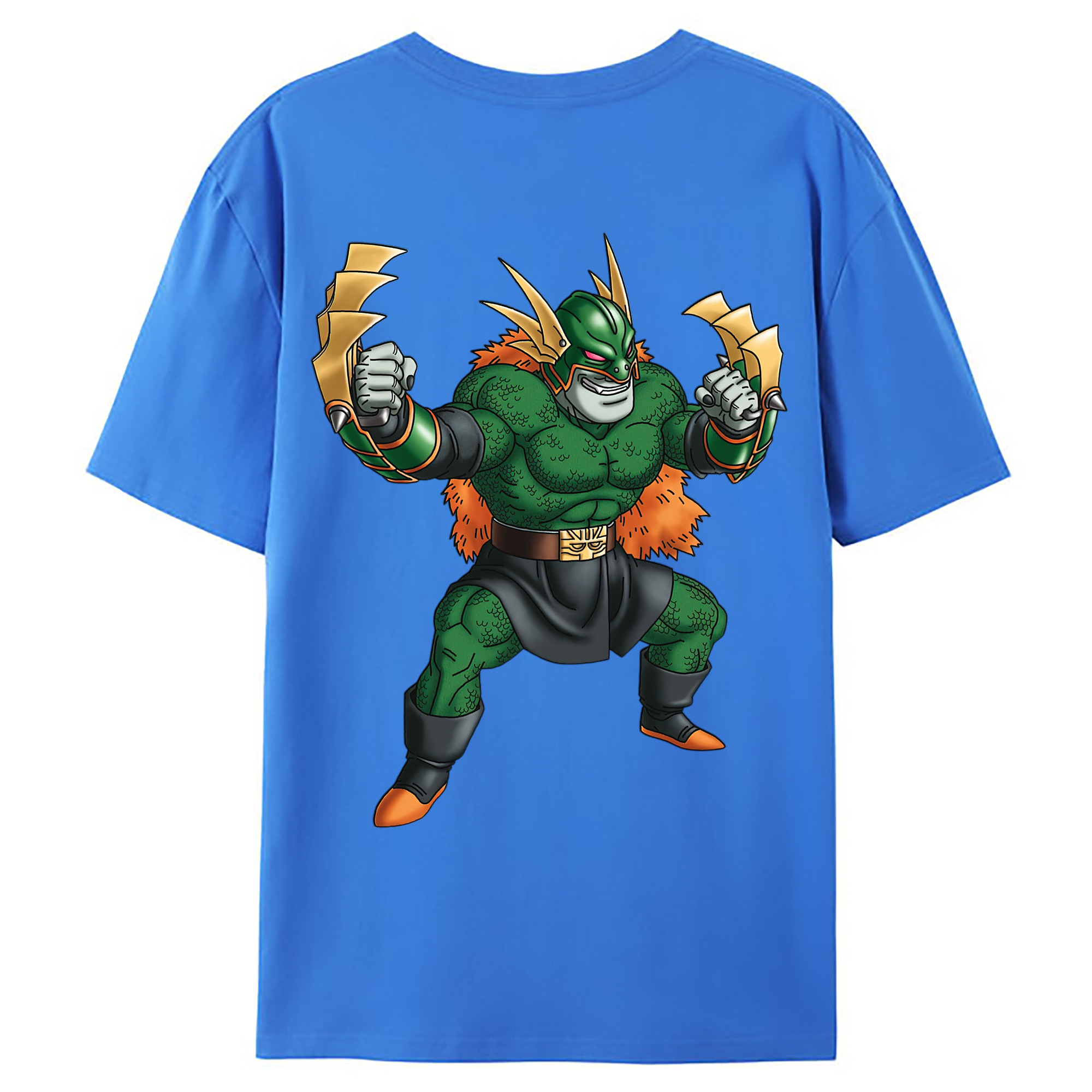（画像用） ドラゴンクエスト Doragon Kuesuto Dragon Quest 綿100％ メンズ半袖Tシャツ（バックプリント） 通気性