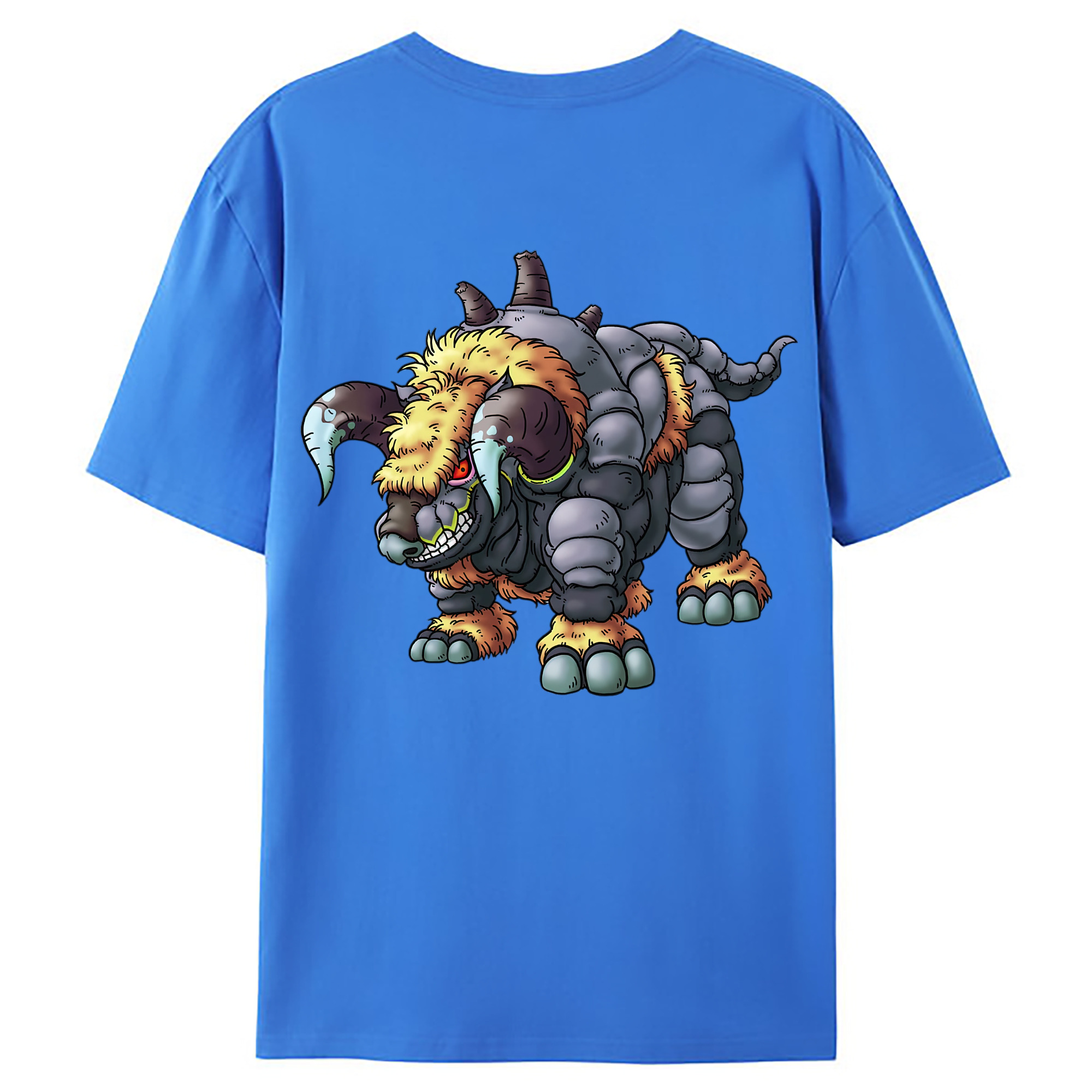 （画像用） ドラゴンクエスト Doragon Kuesuto Dragon Quest 綿100％ メンズ半袖Tシャツ（バックプリント） 通気性