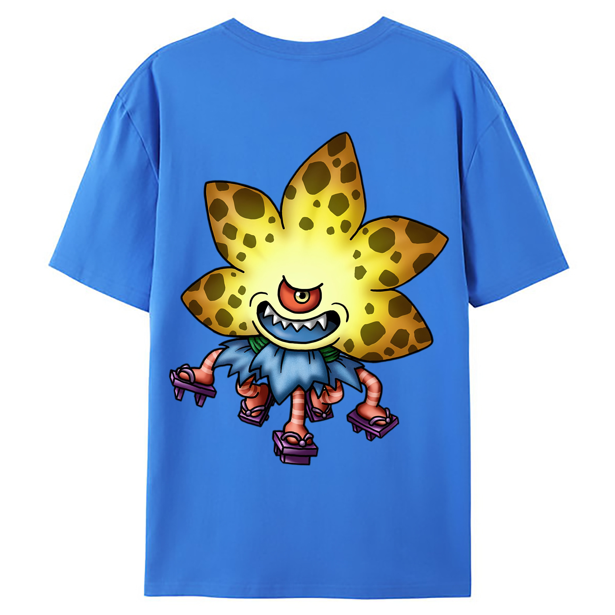 （画像用） ドラゴンクエスト Doragon Kuesuto Dragon Quest 綿100％ メンズ半袖Tシャツ（バックプリント） 通気性