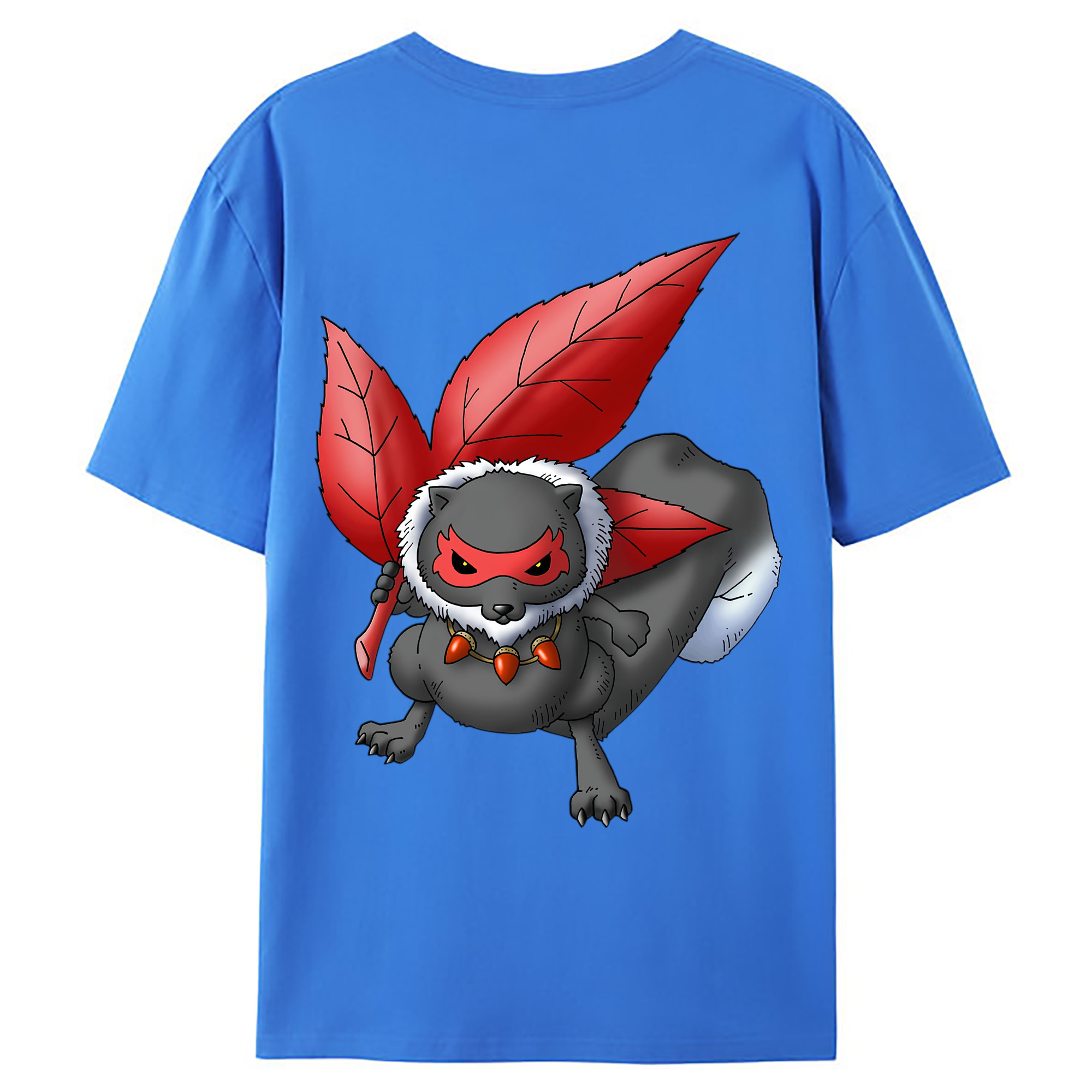 （画像用） ドラゴンクエスト Doragon Kuesuto Dragon Quest 綿100％ メンズ半袖Tシャツ（バックプリント） 通気性