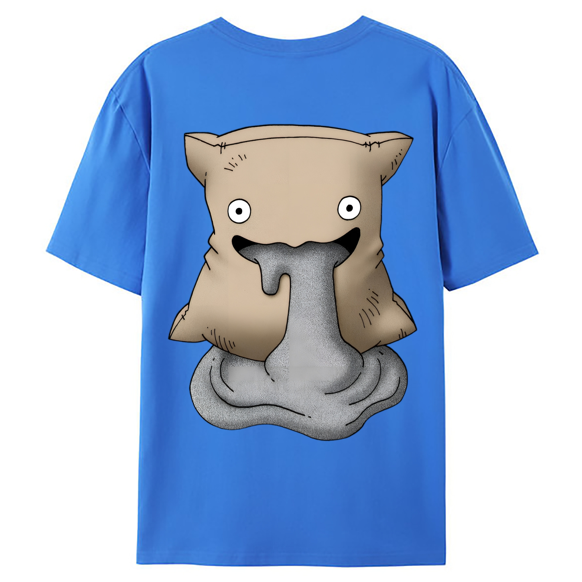 （画像用） ドラゴンクエスト Doragon Kuesuto Dragon Quest 綿100％ メンズ半袖Tシャツ（バックプリント） 通気性