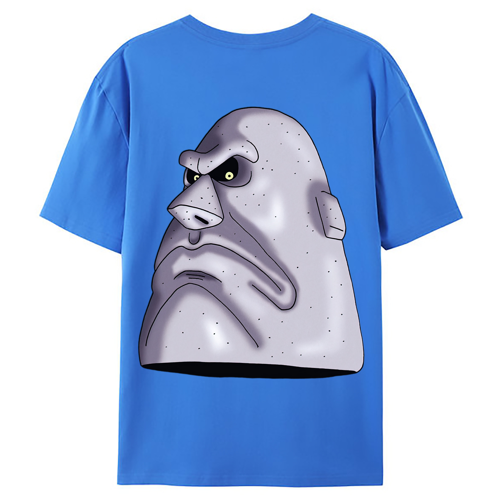 （画像用） ドラゴンクエスト Doragon Kuesuto Dragon Quest 綿100％ メンズ半袖Tシャツ（バックプリント） 通気性