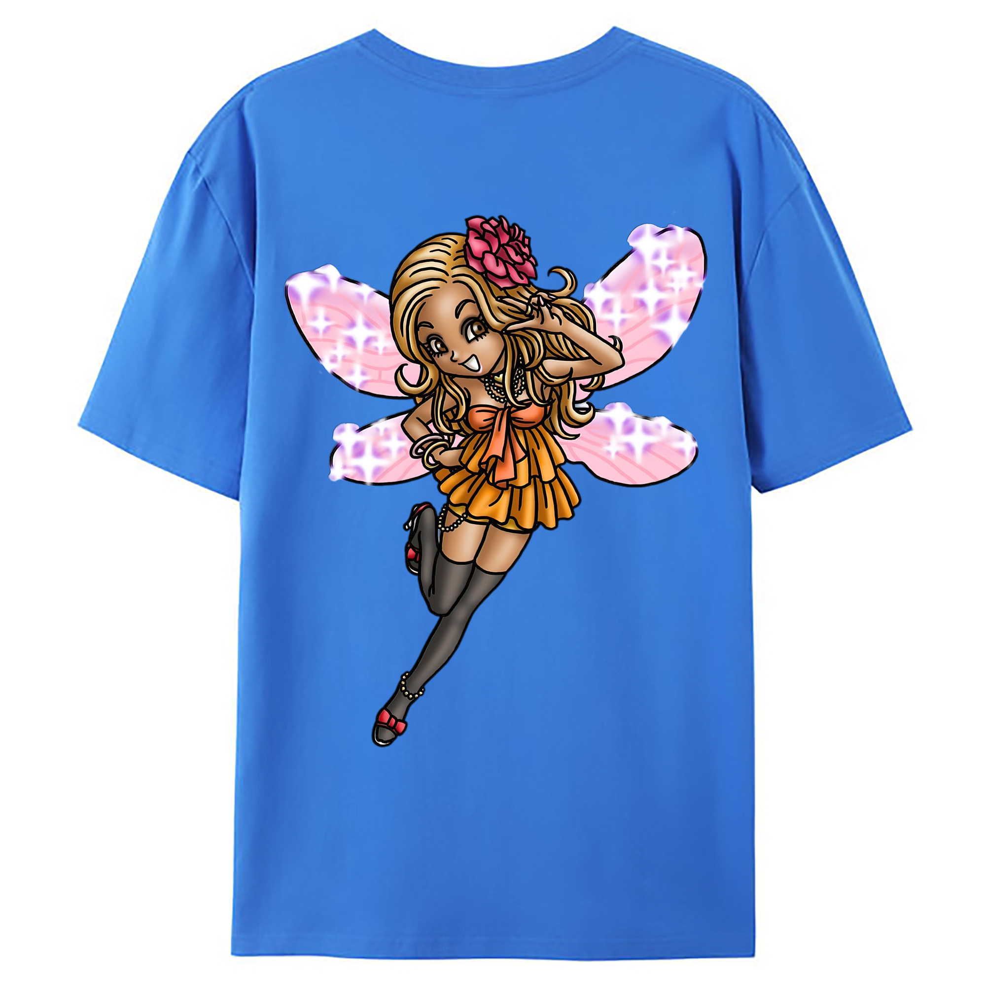 （画像用） ドラゴンクエスト Doragon Kuesuto Dragon Quest 綿100％ メンズ半袖Tシャツ（バックプリント） 通気性