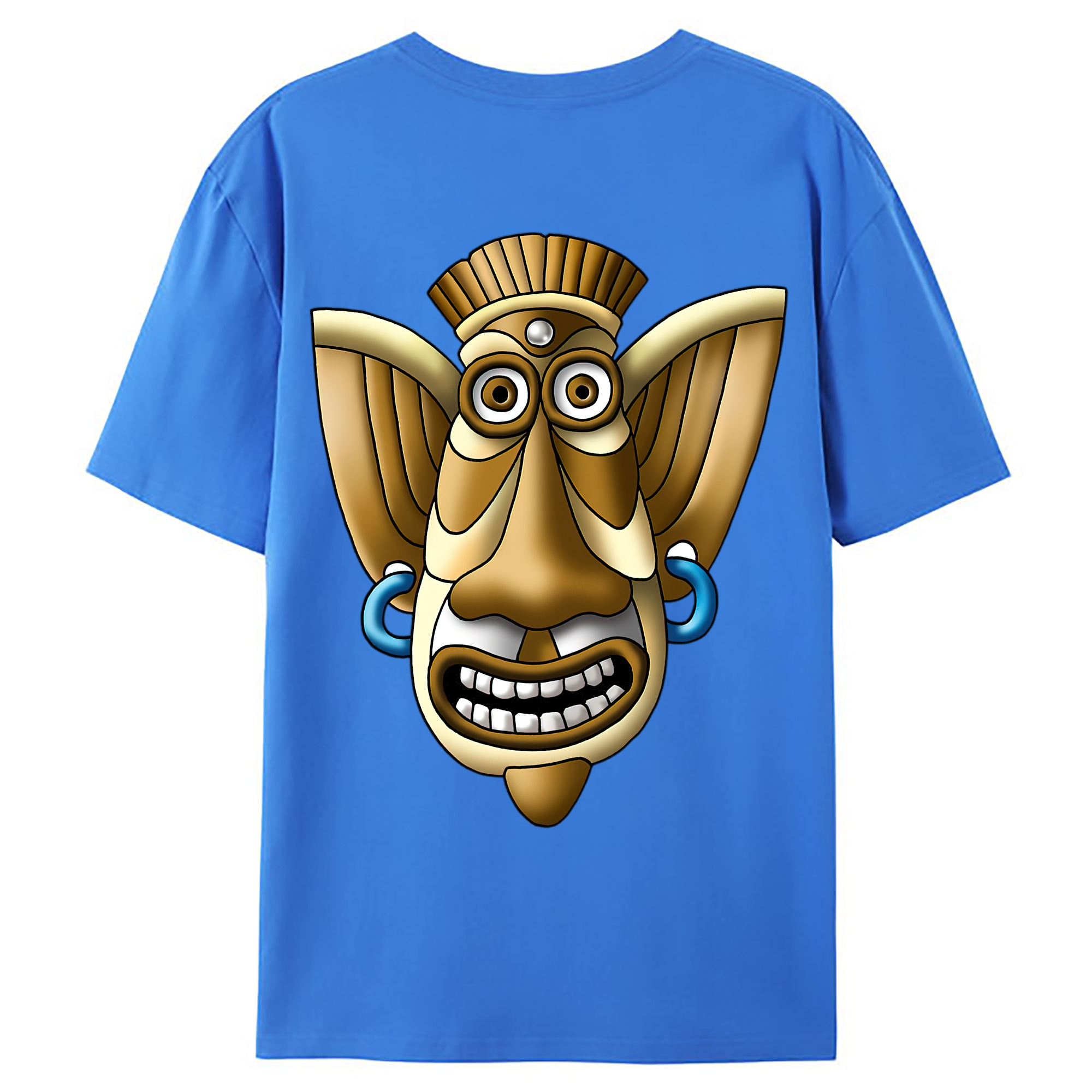 （画像用） ドラゴンクエスト Doragon Kuesuto Dragon Quest 綿100％ メンズ半袖Tシャツ（バックプリント） 通気性