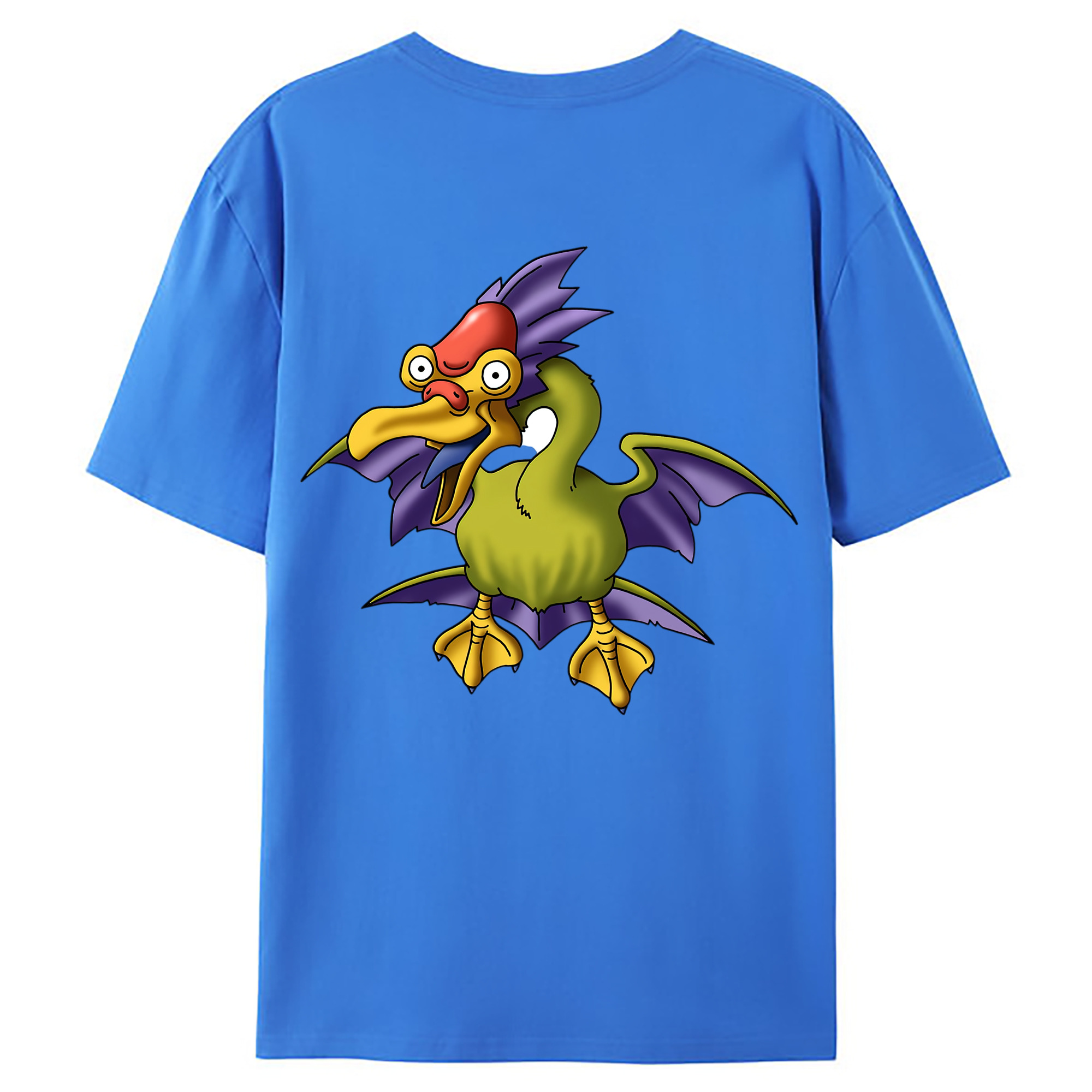 （画像用） ドラゴンクエスト Doragon Kuesuto Dragon Quest 綿100％ メンズ半袖Tシャツ（バックプリント） 通気性