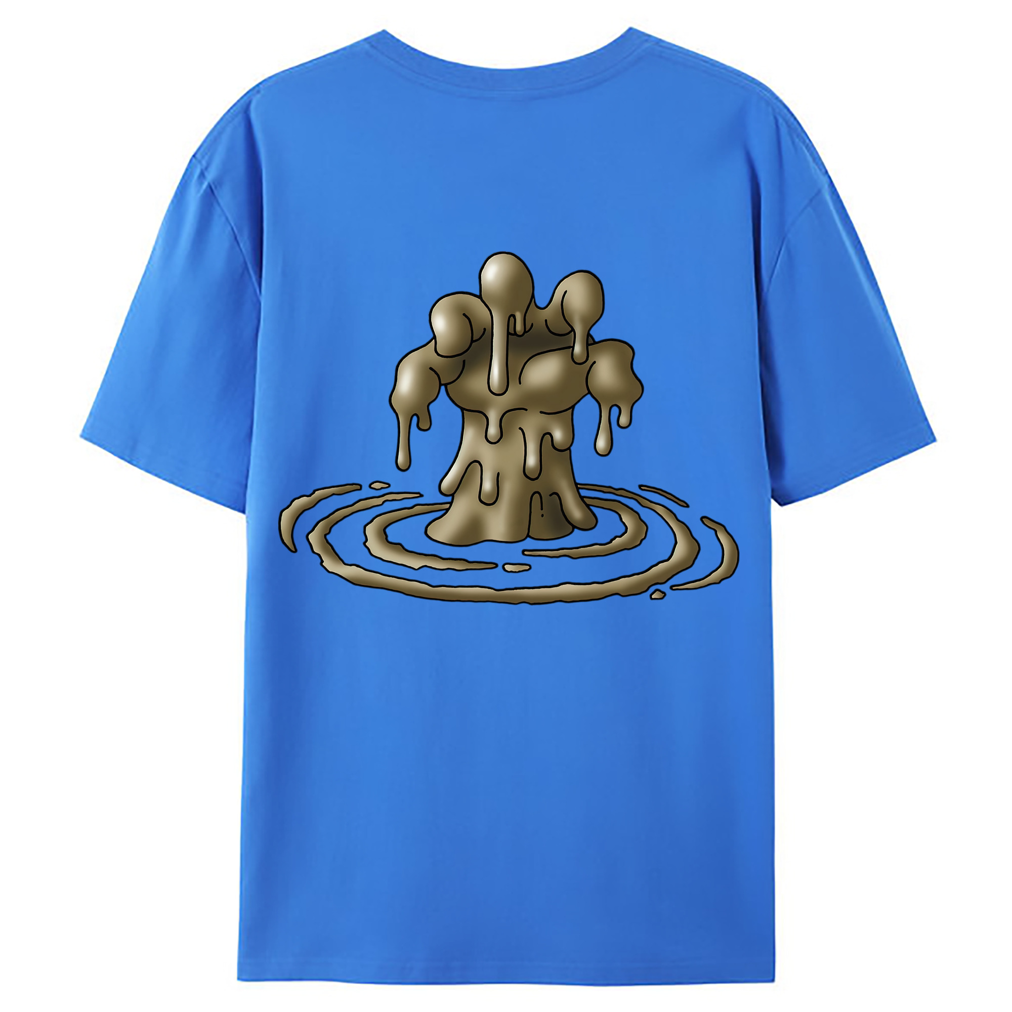 （画像用） ドラゴンクエスト Doragon Kuesuto Dragon Quest 綿100％ メンズ半袖Tシャツ（バックプリント） 通気性