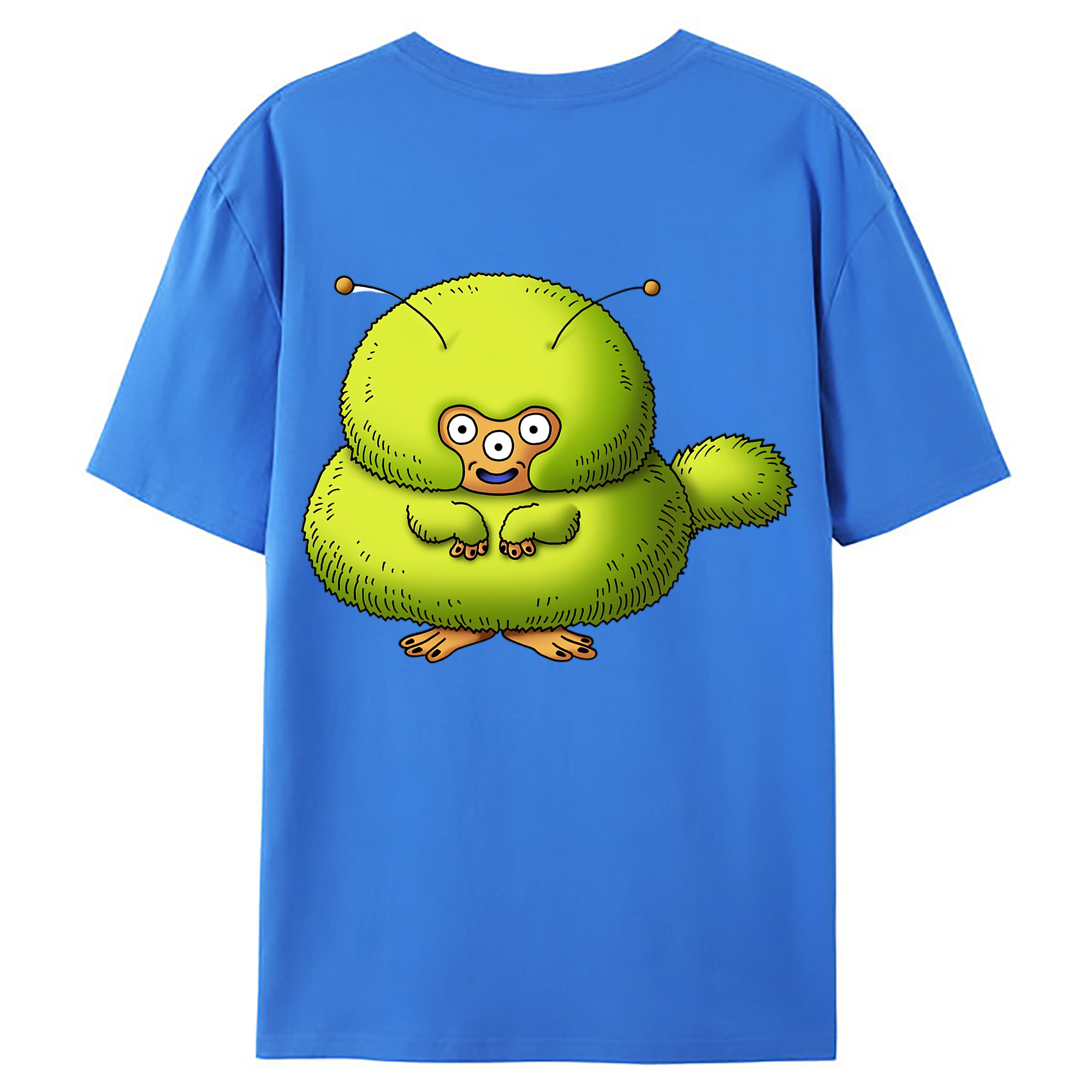 （画像用） ドラゴンクエスト Doragon Kuesuto Dragon Quest 綿100％ メンズ半袖Tシャツ（バックプリント） 通気性