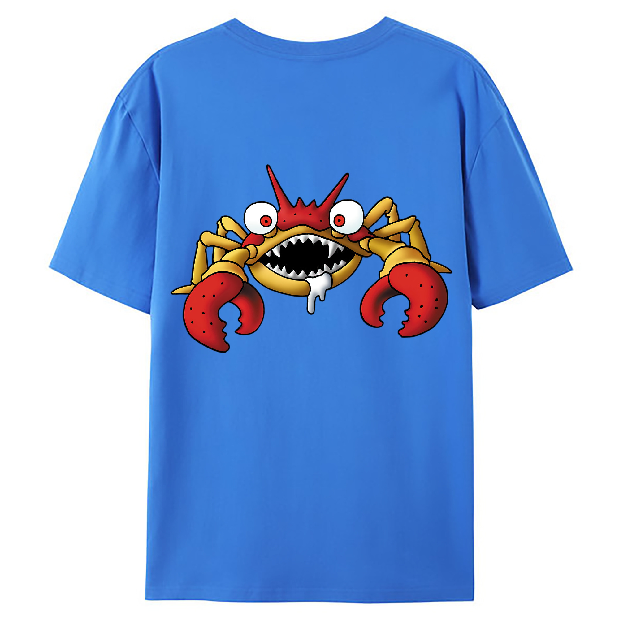 （画像用） ドラゴンクエスト Doragon Kuesuto Dragon Quest 綿100％ メンズ半袖Tシャツ（バックプリント） 通気性