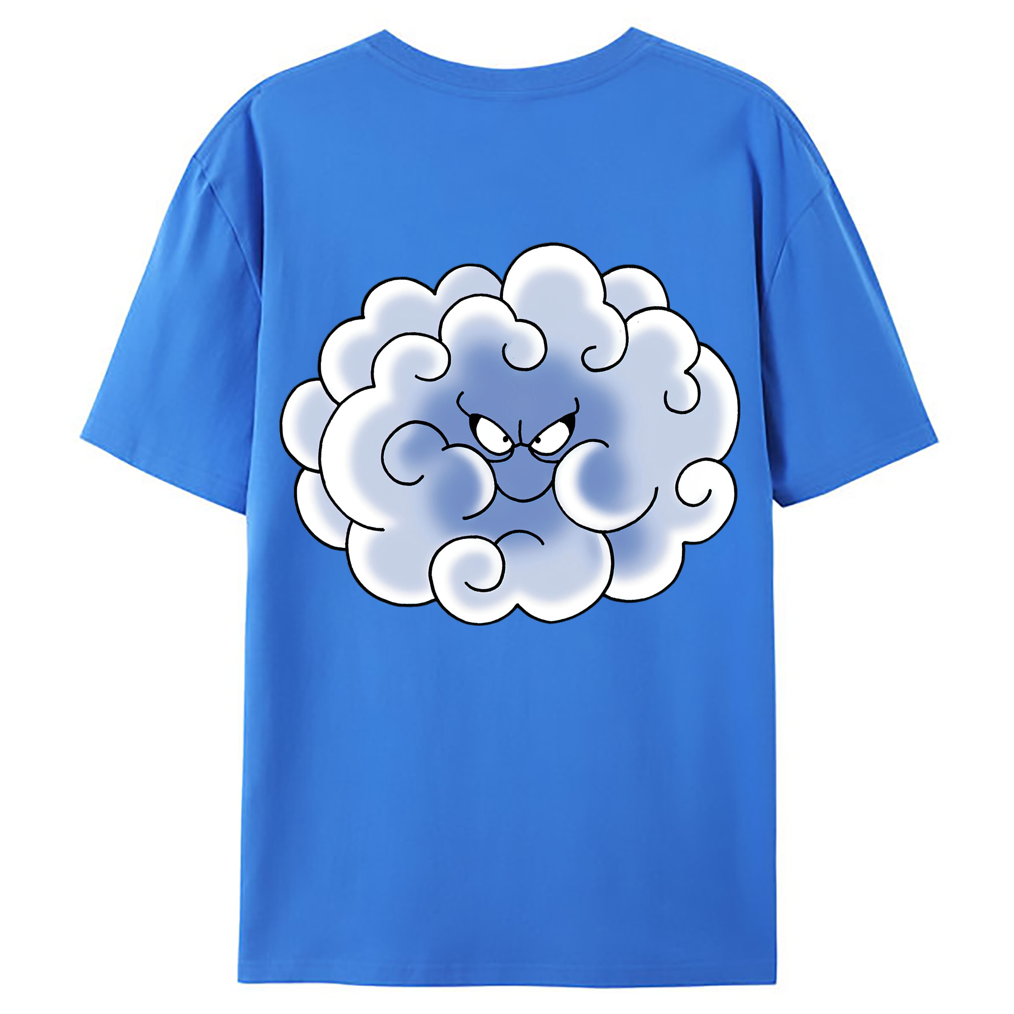 （画像用） ドラゴンクエスト Doragon Kuesuto Dragon Quest 綿100％ メンズ半袖Tシャツ（バックプリント） 通気性