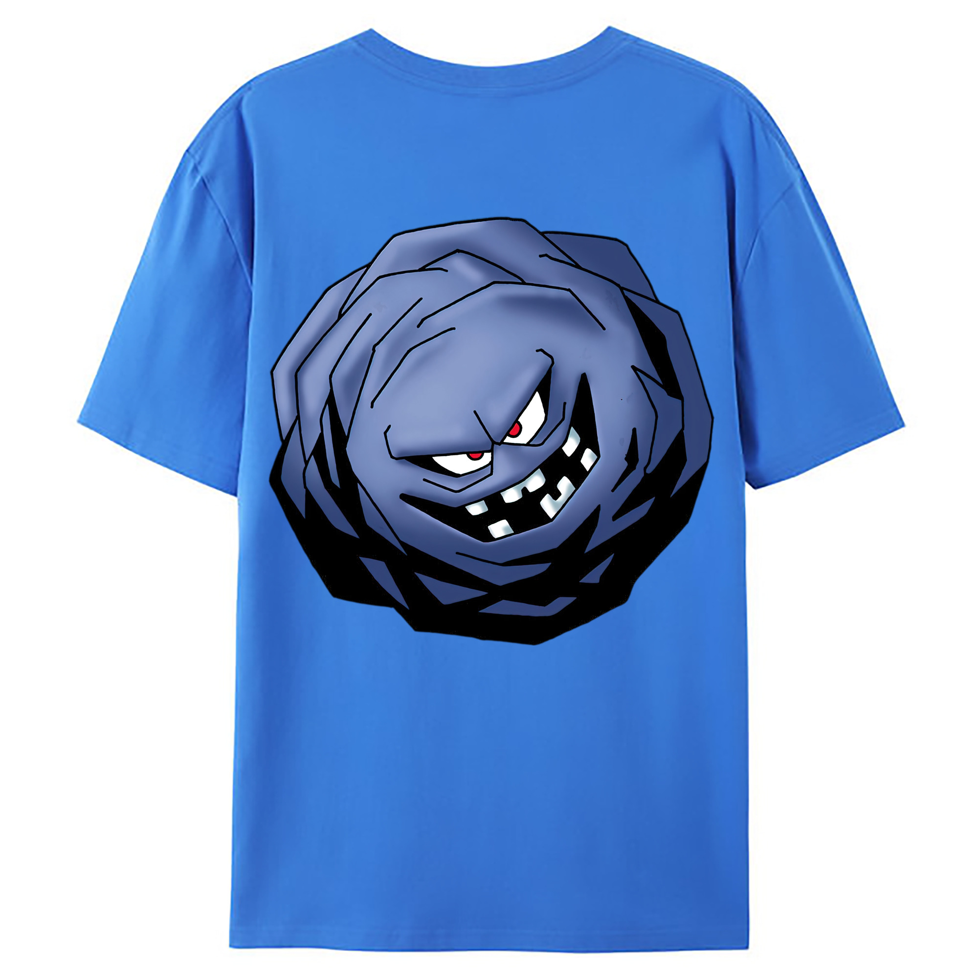 （画像用） ドラゴンクエスト Doragon Kuesuto Dragon Quest 綿100％ メンズ半袖Tシャツ（バックプリント） 通気性