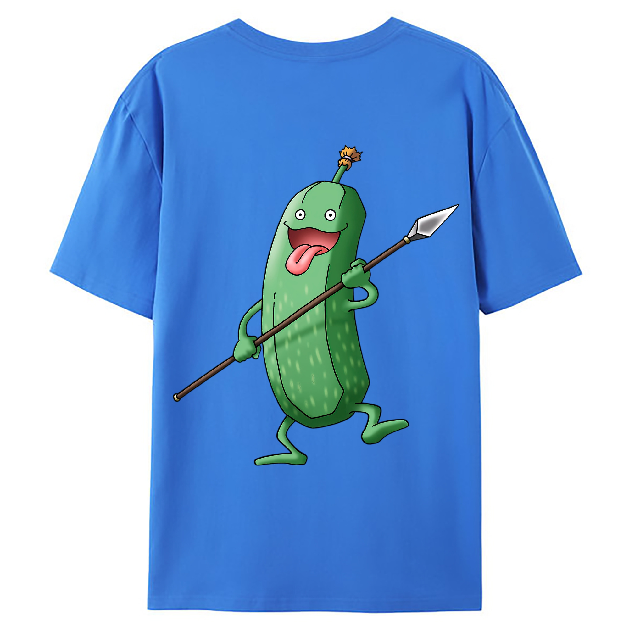 （画像用） ドラゴンクエスト Doragon Kuesuto Dragon Quest 綿100％ メンズ半袖Tシャツ（バックプリント） 通気性