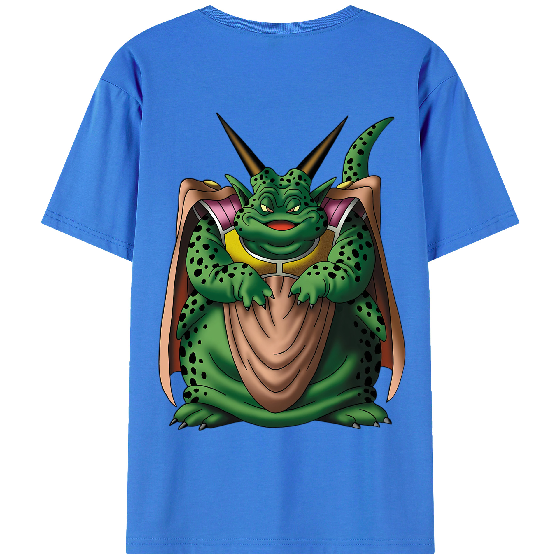 （画像用） ドラゴンクエスト Doragon Kuesuto Dragon Quest 綿100％ メンズ半袖Tシャツ（バックプリント） 通気性