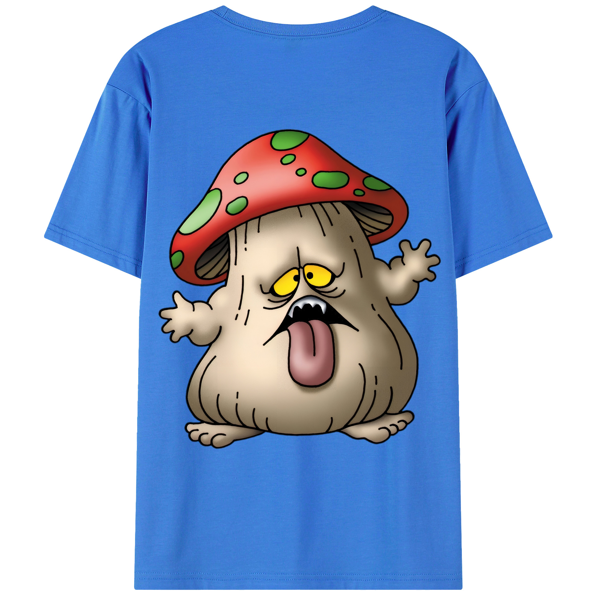 （画像用） ドラゴンクエスト Doragon Kuesuto Dragon Quest 綿100％ メンズ半袖Tシャツ（バックプリント） 通気性
