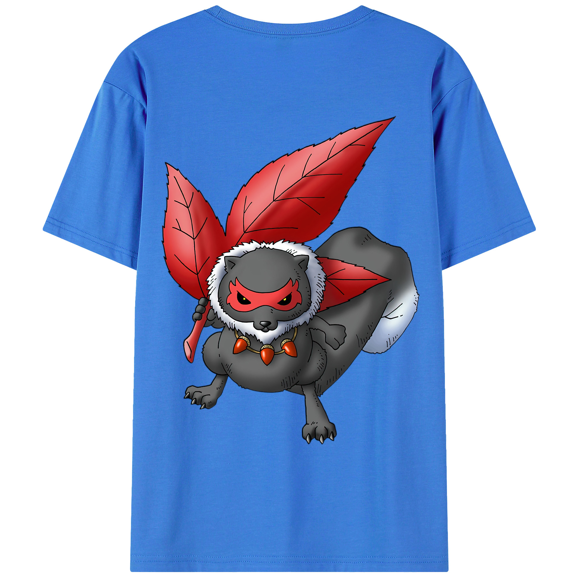 （画像用） ドラゴンクエスト Doragon Kuesuto Dragon Quest 綿100％ メンズ半袖Tシャツ（バックプリント） 通気性