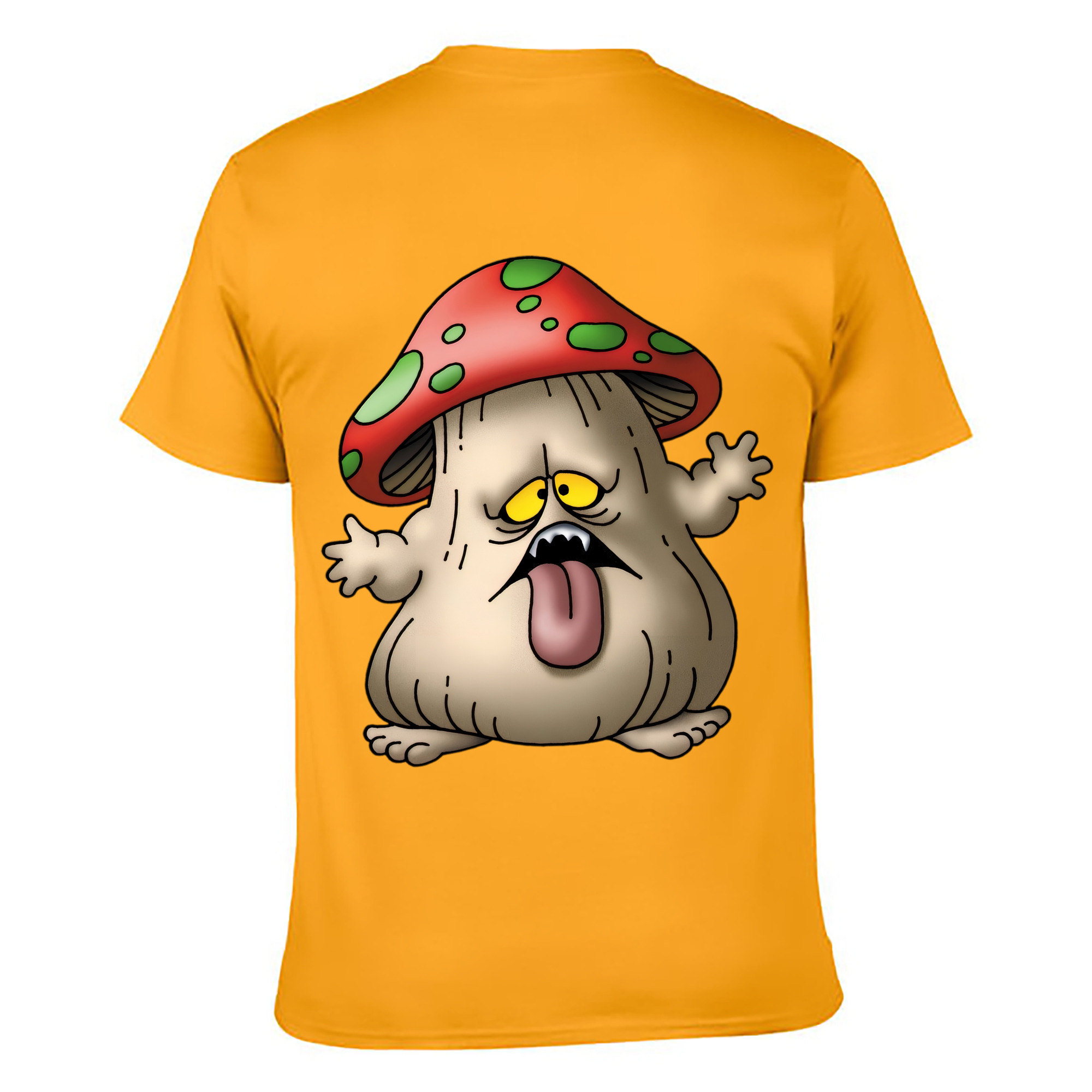 （画像用） ドラゴンクエスト Doragon Kuesuto Dragon Quest 綿100％ メンズ半袖Tシャツ（バックプリント） 通気性