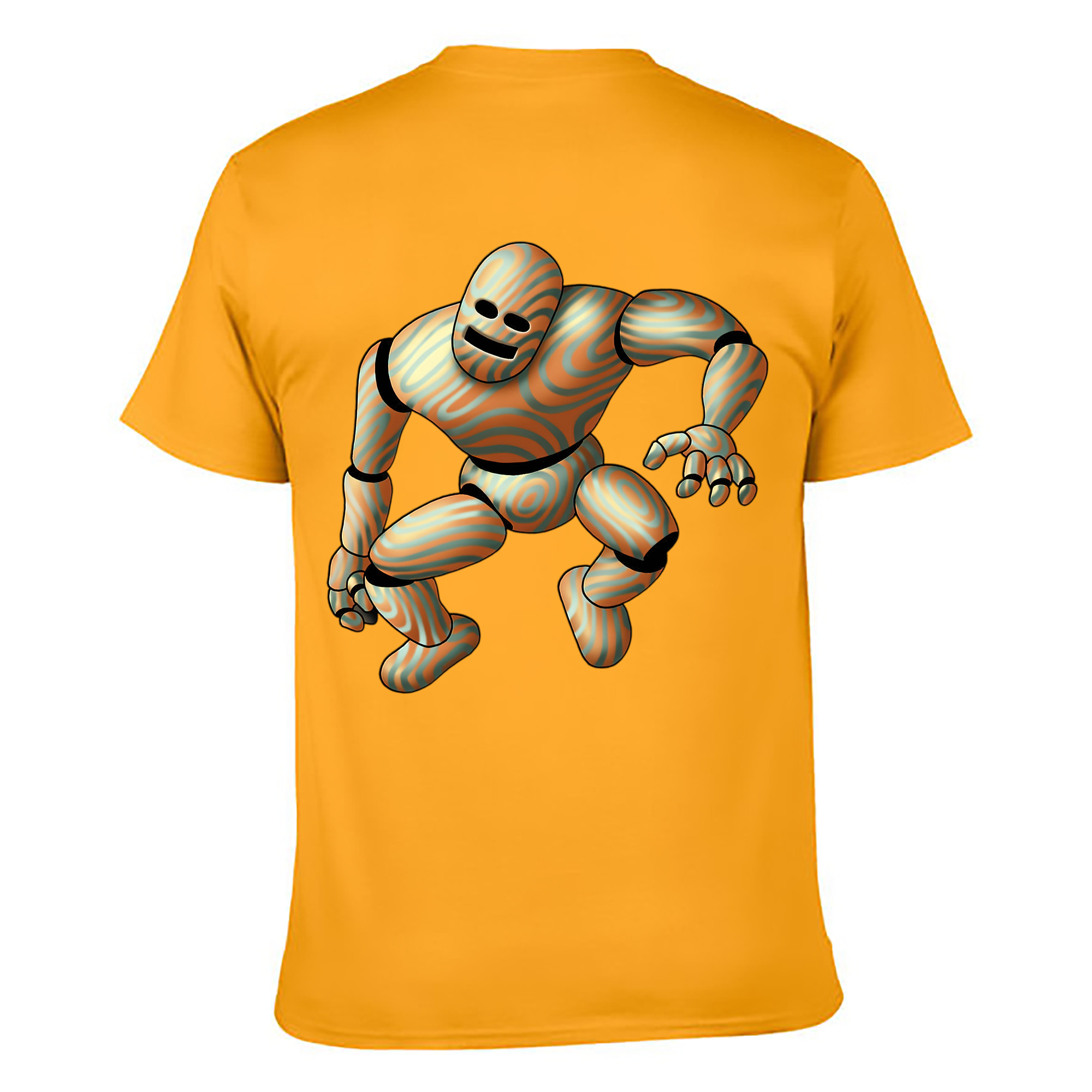 （画像用） ドラゴンクエスト Doragon Kuesuto Dragon Quest 綿100％ メンズ半袖Tシャツ（バックプリント） 通気性