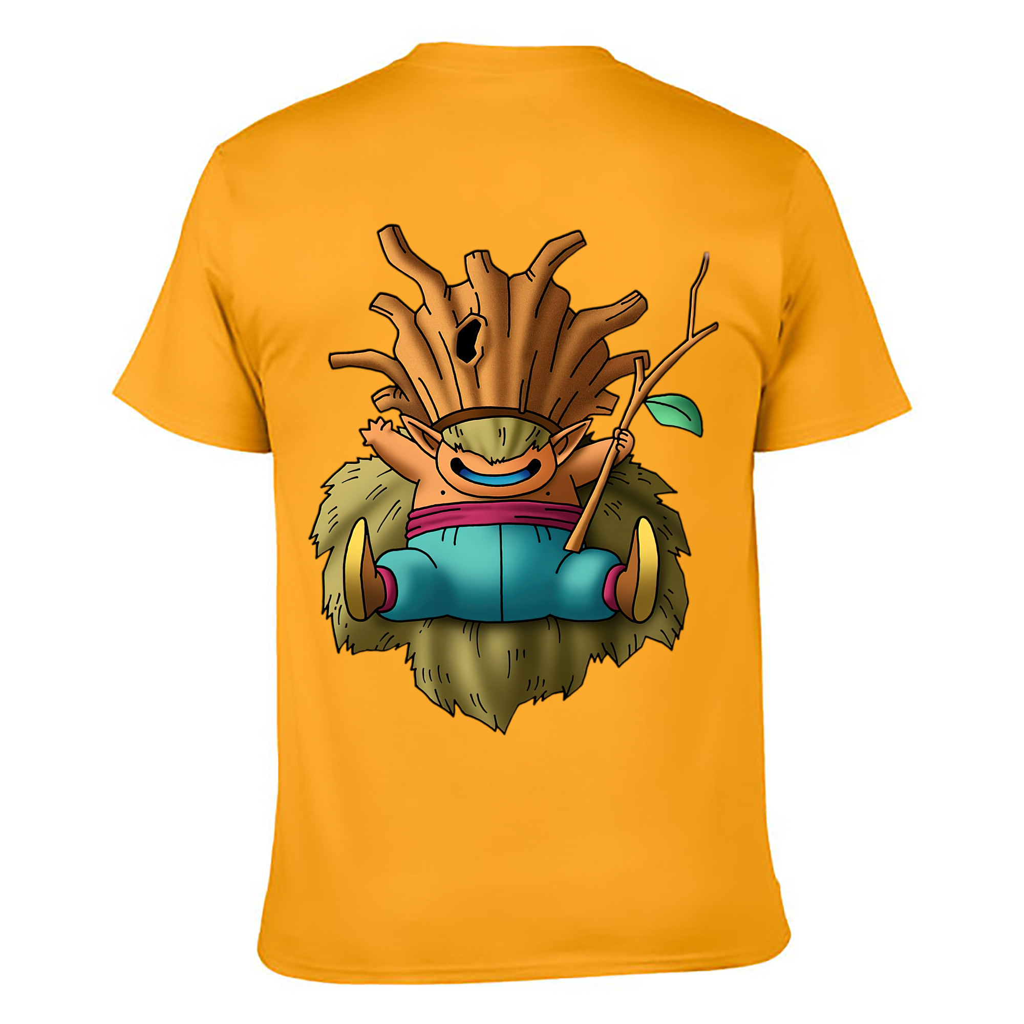 （画像用） ドラゴンクエスト Doragon Kuesuto Dragon Quest 綿100％ メンズ半袖Tシャツ（バックプリント） 通気性
