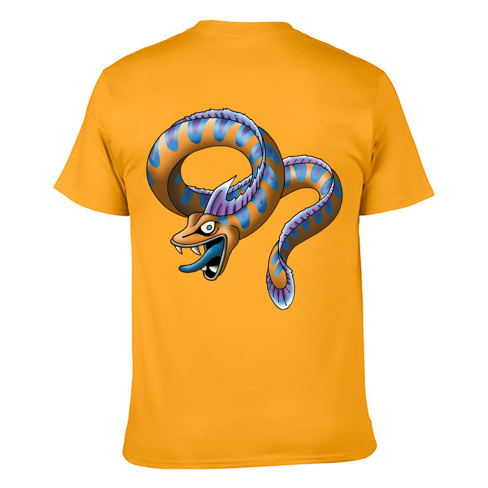（画像用） ドラゴンクエスト Doragon Kuesuto Dragon Quest 綿100％ メンズ半袖Tシャツ（バックプリント） 通気性