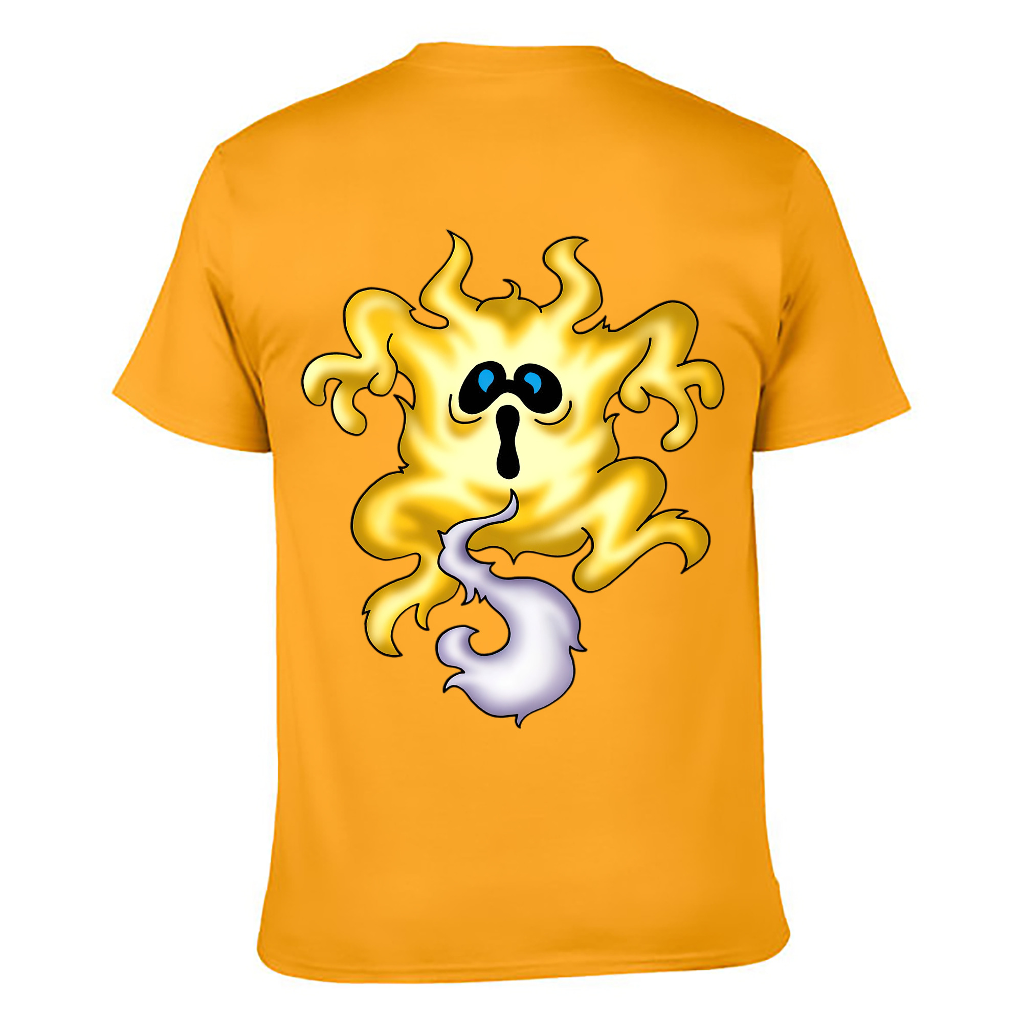 （画像用） ドラゴンクエスト Doragon Kuesuto Dragon Quest 綿100％ メンズ半袖Tシャツ（バックプリント） 通気性