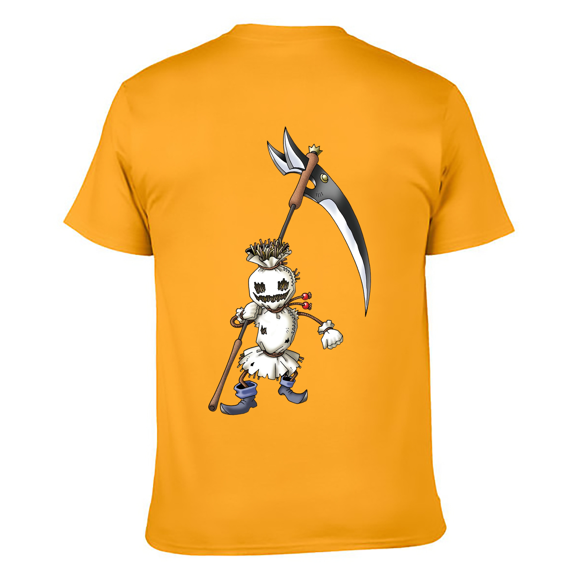 （画像用） ドラゴンクエスト Doragon Kuesuto Dragon Quest 綿100％ メンズ半袖Tシャツ（バックプリント） 通気性
