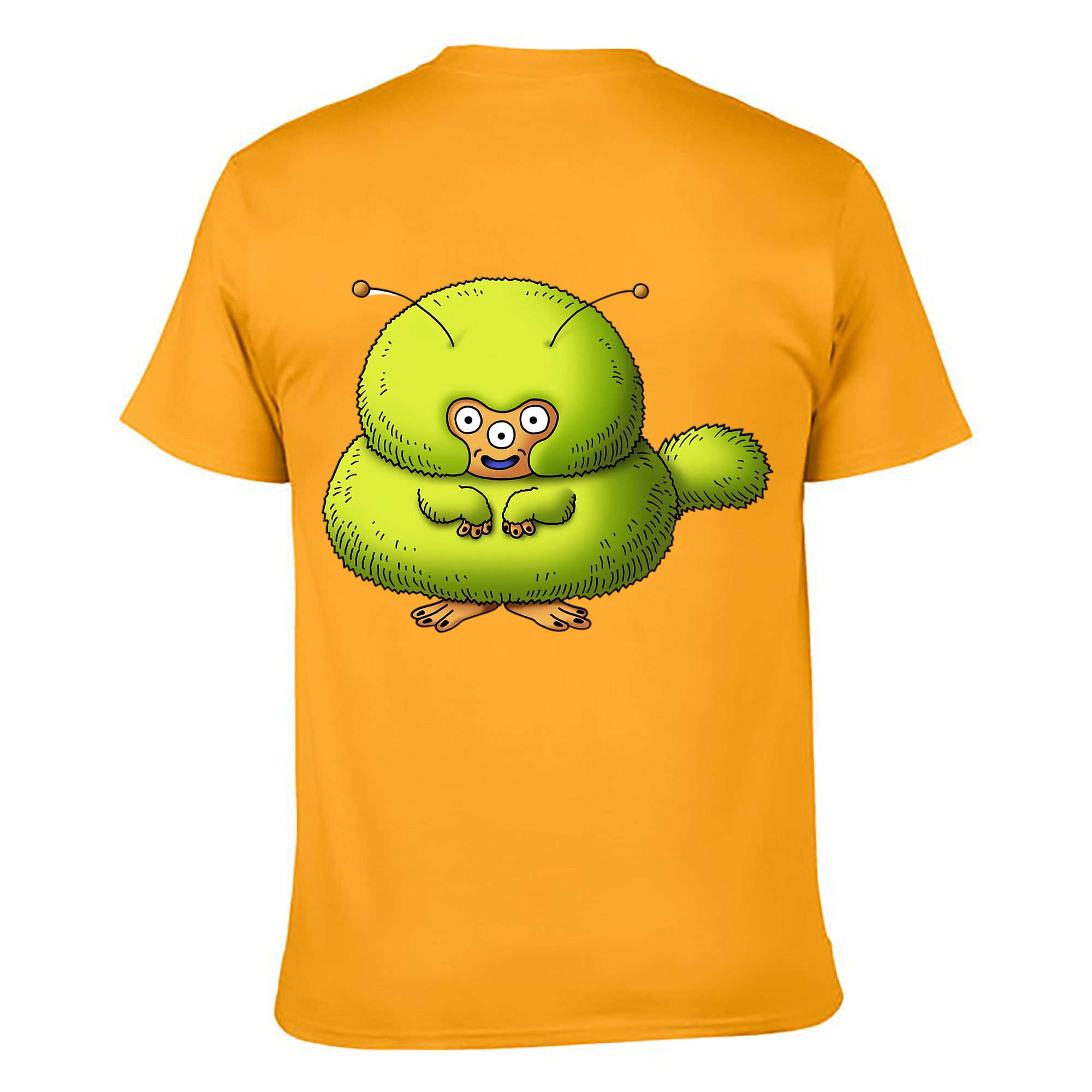 （画像用） ドラゴンクエスト Doragon Kuesuto Dragon Quest 綿100％ メンズ半袖Tシャツ（バックプリント） 通気性