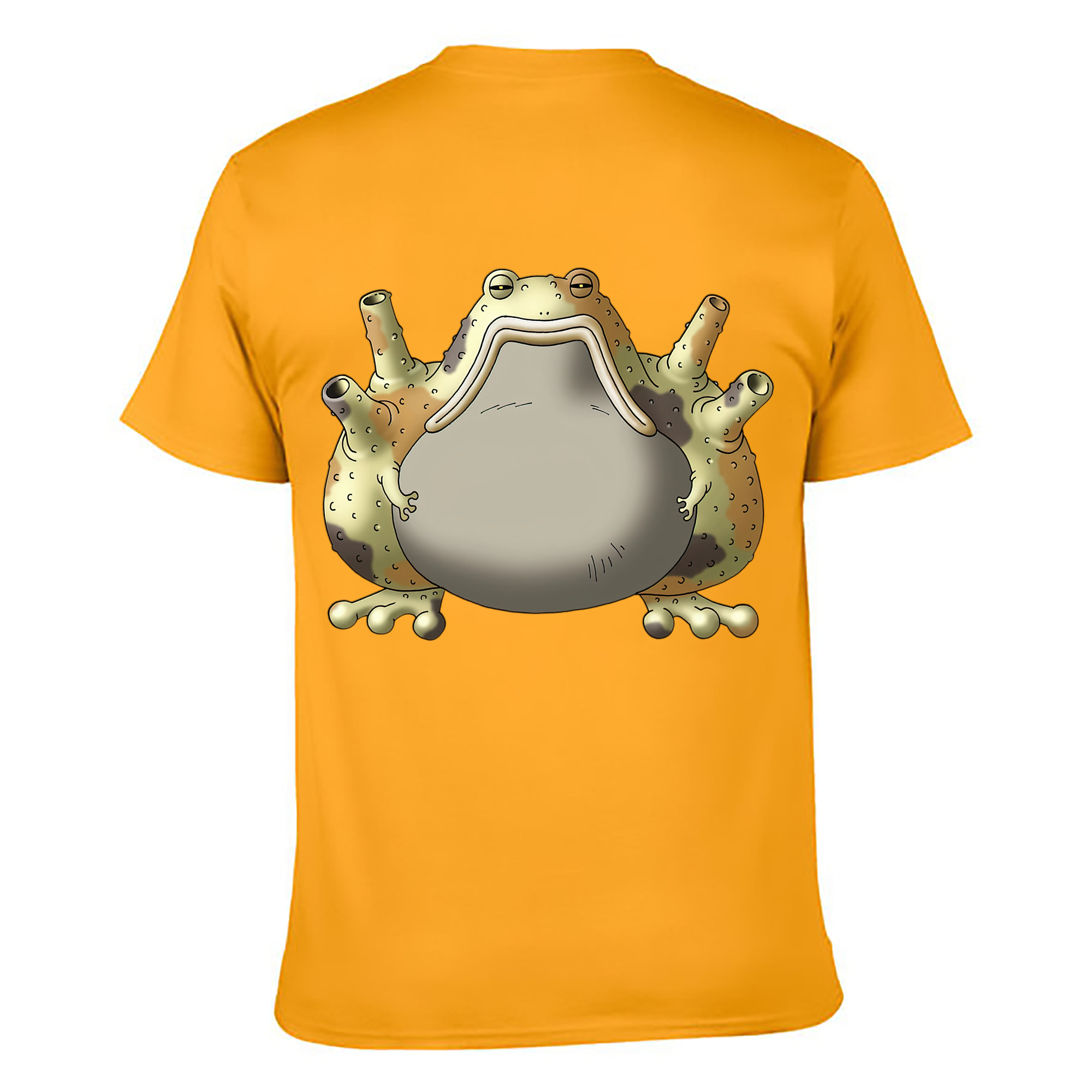 （画像用） ドラゴンクエスト Doragon Kuesuto Dragon Quest 綿100％ メンズ半袖Tシャツ（バックプリント） 通気性