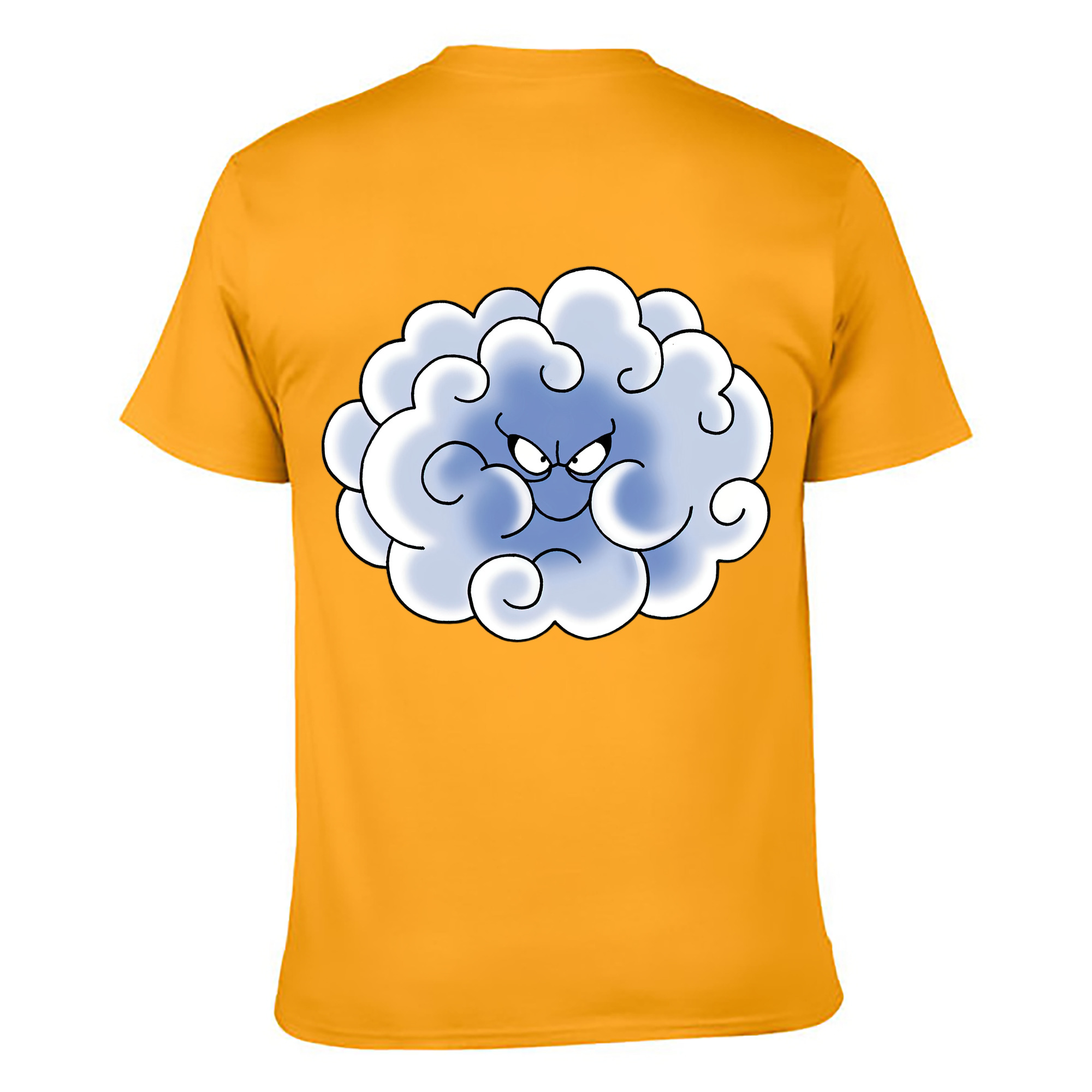 （画像用） ドラゴンクエスト Doragon Kuesuto Dragon Quest 綿100％ メンズ半袖Tシャツ（バックプリント） 通気性