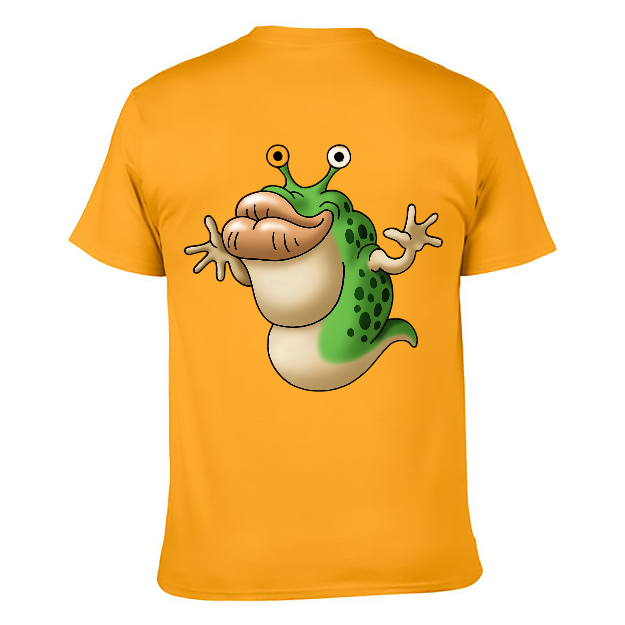 （画像用） ドラゴンクエスト Doragon Kuesuto Dragon Quest 綿100％ メンズ半袖Tシャツ（バックプリント） 通気性