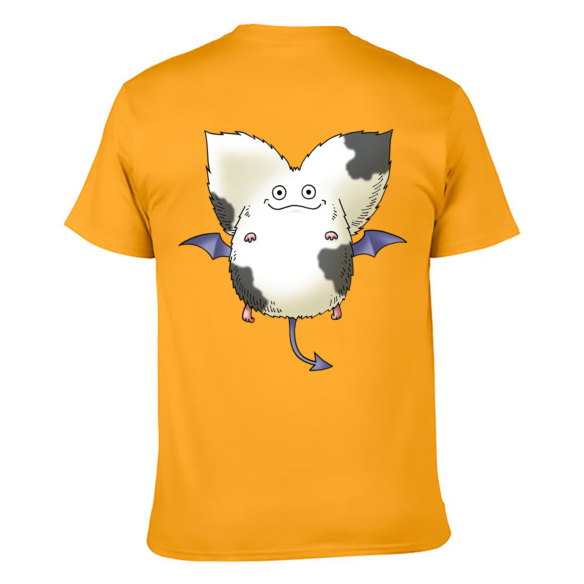 （画像用） ドラゴンクエスト Doragon Kuesuto Dragon Quest 綿100％ メンズ半袖Tシャツ（バックプリント） 通気性