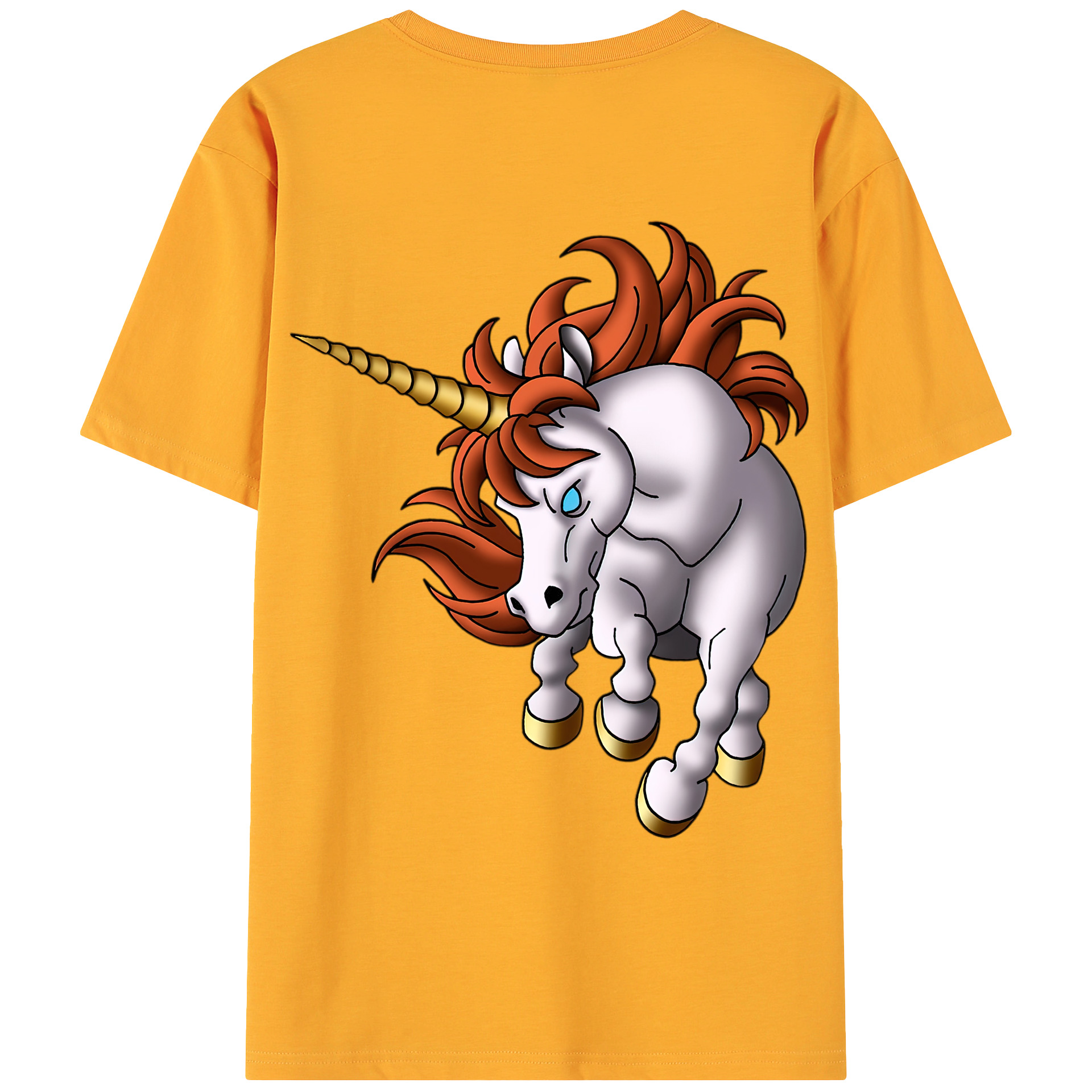 （画像用） ドラゴンクエスト Doragon Kuesuto Dragon Quest 綿100％ メンズ半袖Tシャツ（バックプリント） 通気性