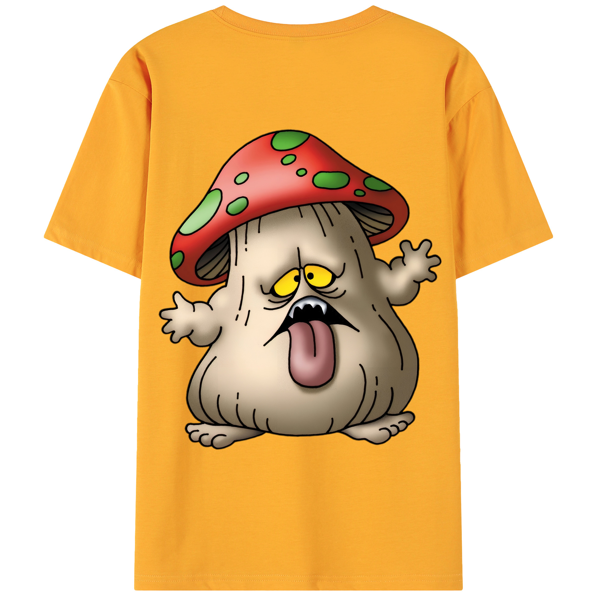 （画像用） ドラゴンクエスト Doragon Kuesuto Dragon Quest 綿100％ メンズ半袖Tシャツ（バックプリント） 通気性