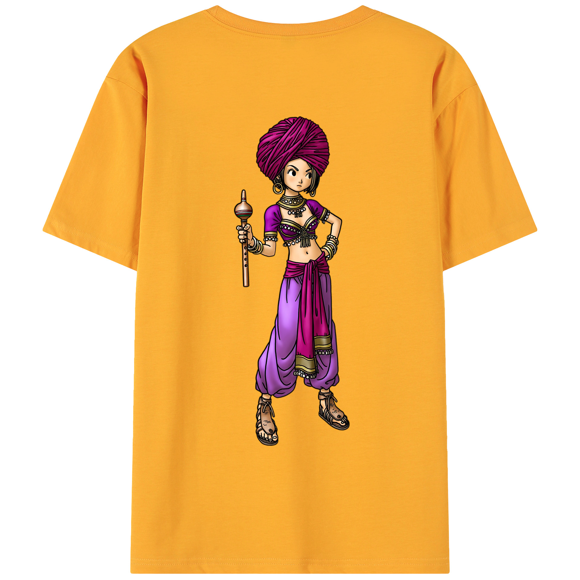 （画像用） ドラゴンクエスト Doragon Kuesuto Dragon Quest 綿100％ メンズ半袖Tシャツ（バックプリント） 通気性