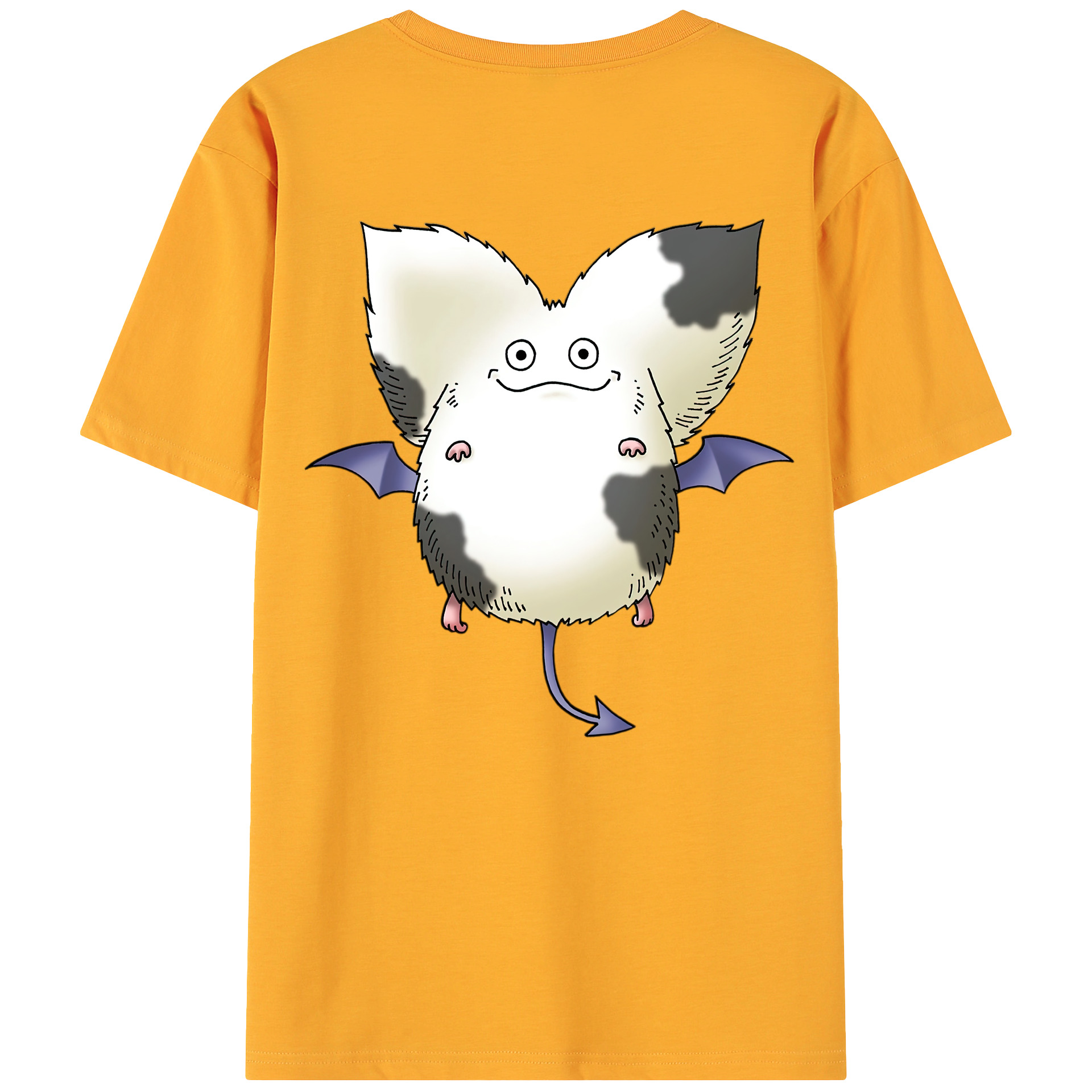 （画像用） ドラゴンクエスト Doragon Kuesuto Dragon Quest 綿100％ メンズ半袖Tシャツ（バックプリント） 通気性