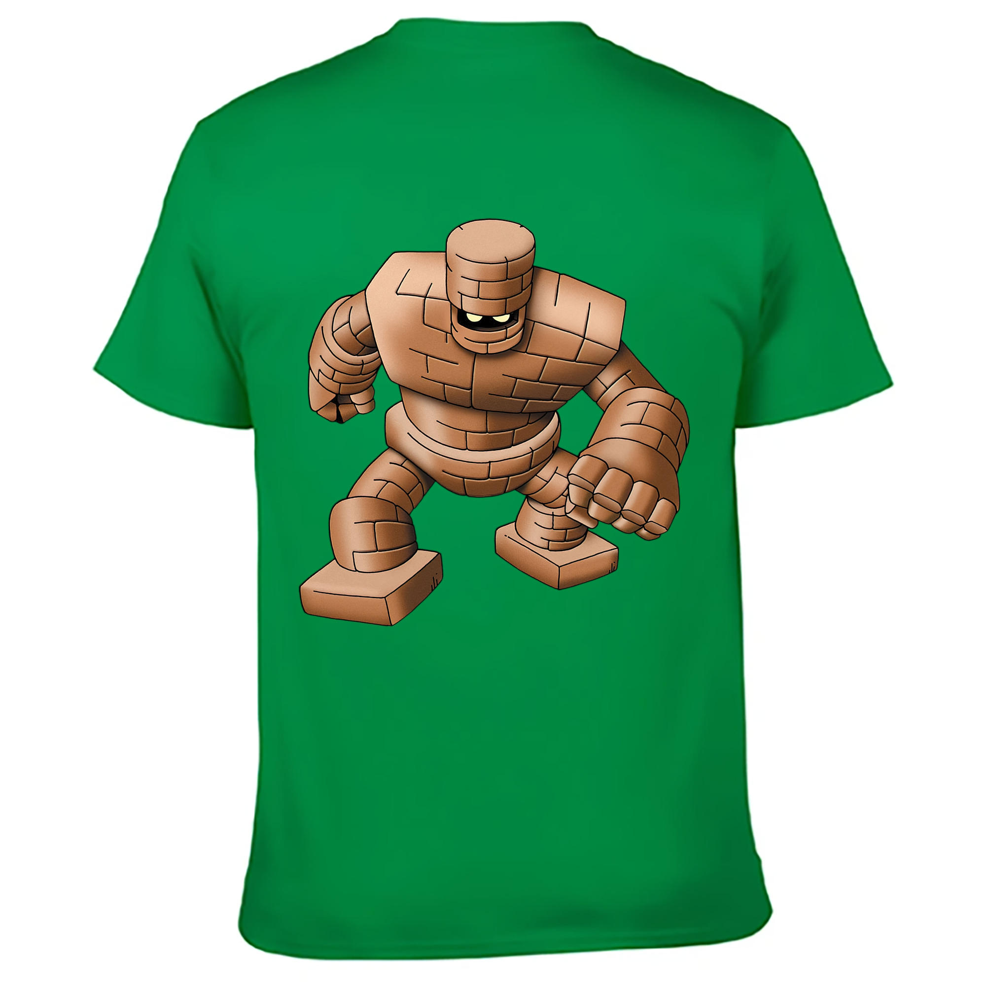 （画像用） ドラゴンクエスト Doragon Kuesuto Dragon Quest 綿100％ メンズ半袖Tシャツ（バックプリント） 通気性