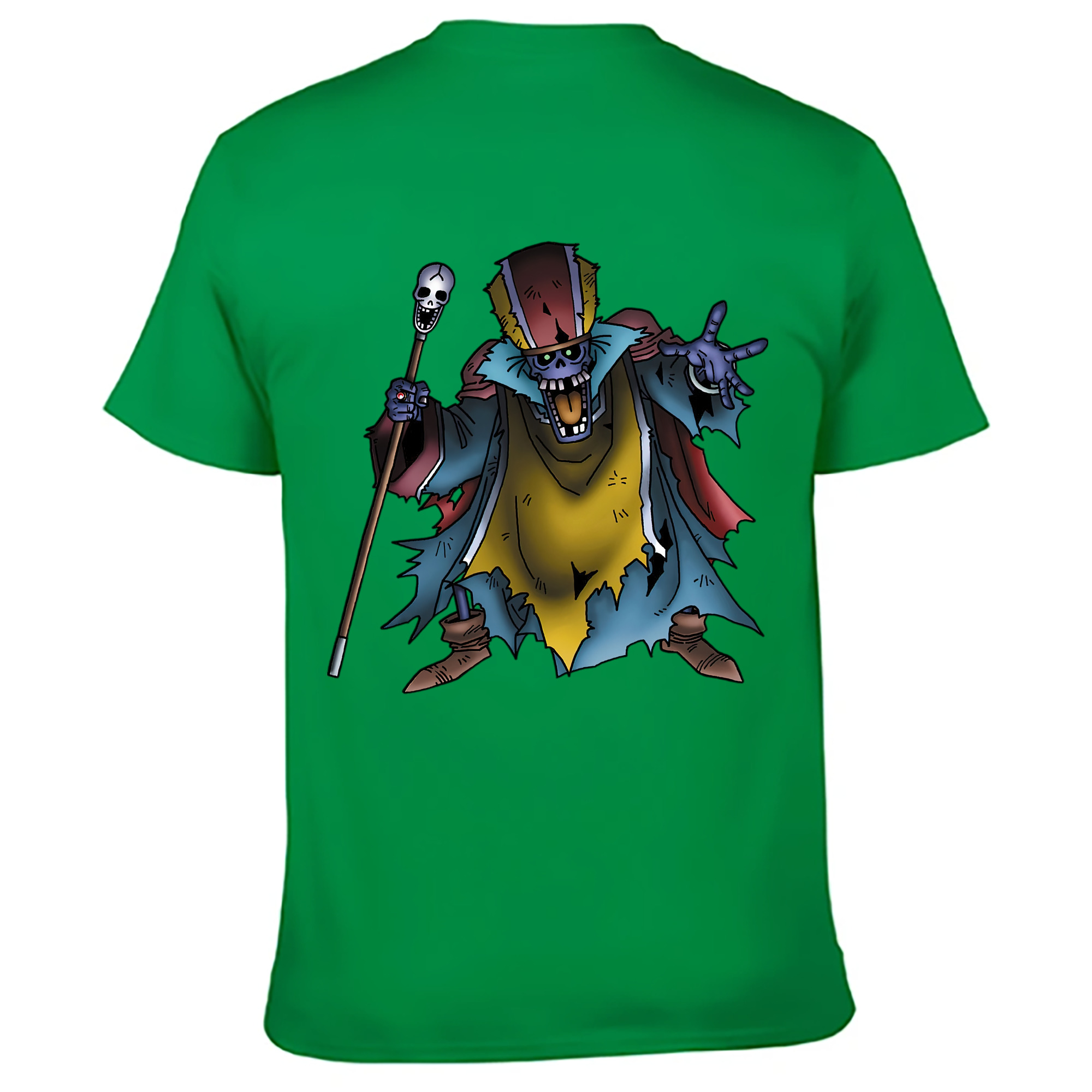 （画像用） ドラゴンクエスト Doragon Kuesuto Dragon Quest 綿100％ メンズ半袖Tシャツ（バックプリント） 通気性