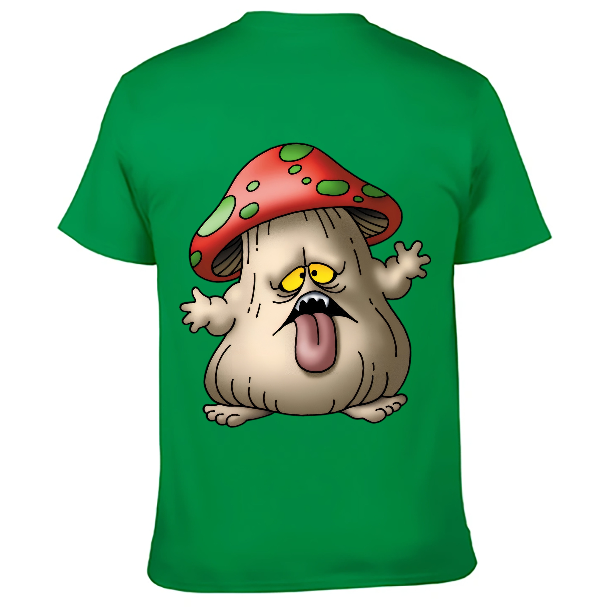 （画像用） ドラゴンクエスト Doragon Kuesuto Dragon Quest 綿100％ メンズ半袖Tシャツ（バックプリント） 通気性