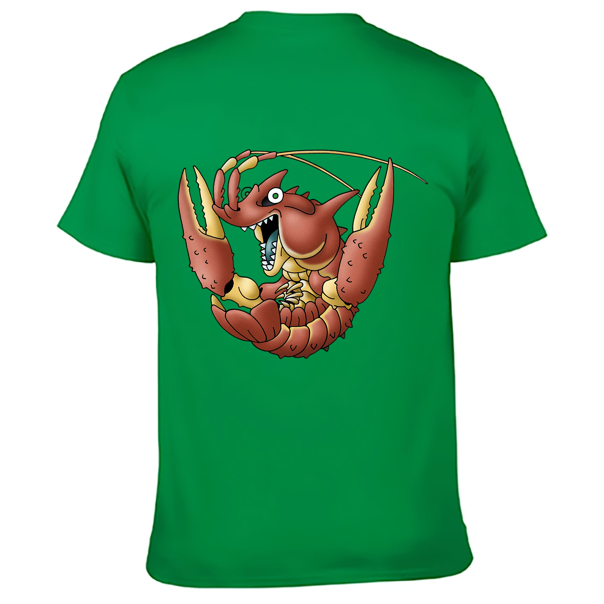 （画像用） ドラゴンクエスト Doragon Kuesuto Dragon Quest 綿100％ メンズ半袖Tシャツ（バックプリント） 通気性