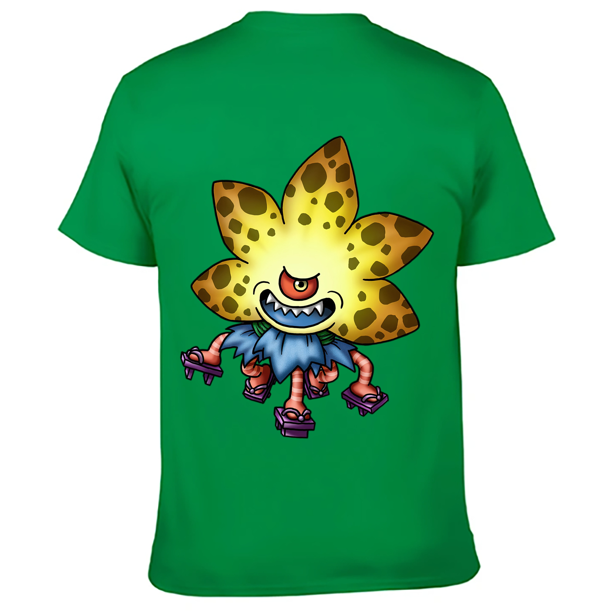 （画像用） ドラゴンクエスト Doragon Kuesuto Dragon Quest 綿100％ メンズ半袖Tシャツ（バックプリント） 通気性