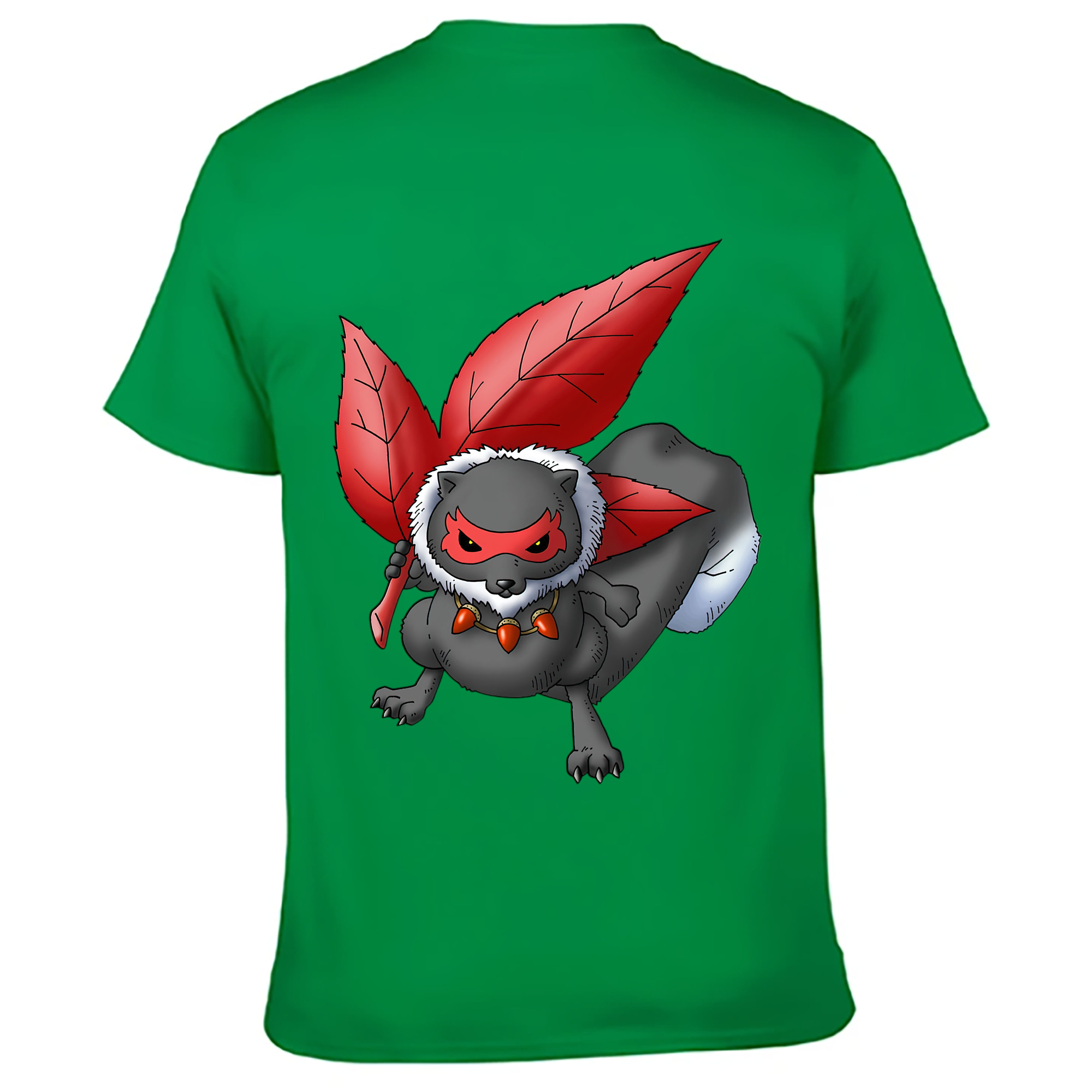 （画像用） ドラゴンクエスト Doragon Kuesuto Dragon Quest 綿100％ メンズ半袖Tシャツ（バックプリント） 通気性
