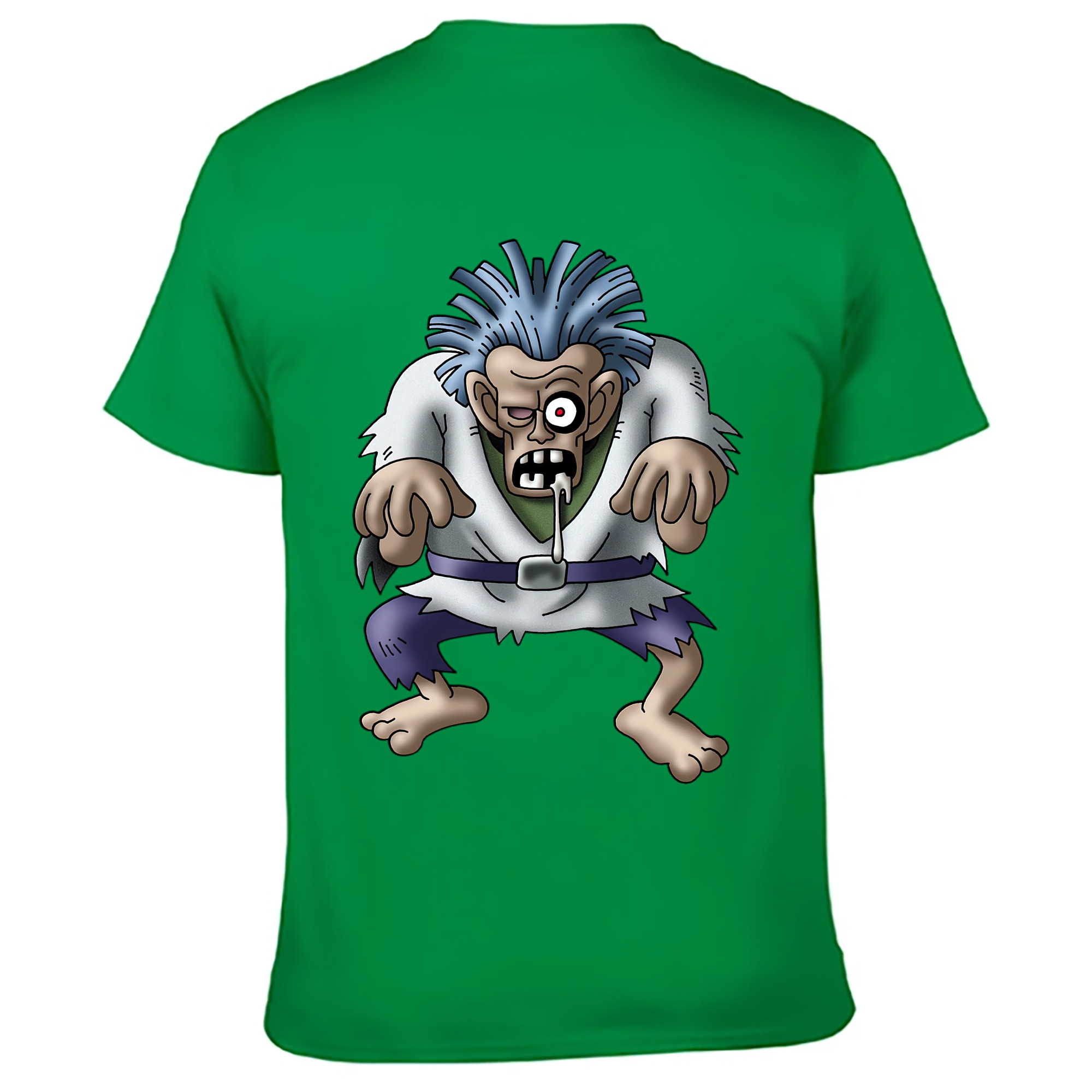 （画像用） ドラゴンクエスト Doragon Kuesuto Dragon Quest 綿100％ メンズ半袖Tシャツ（バックプリント） 通気性