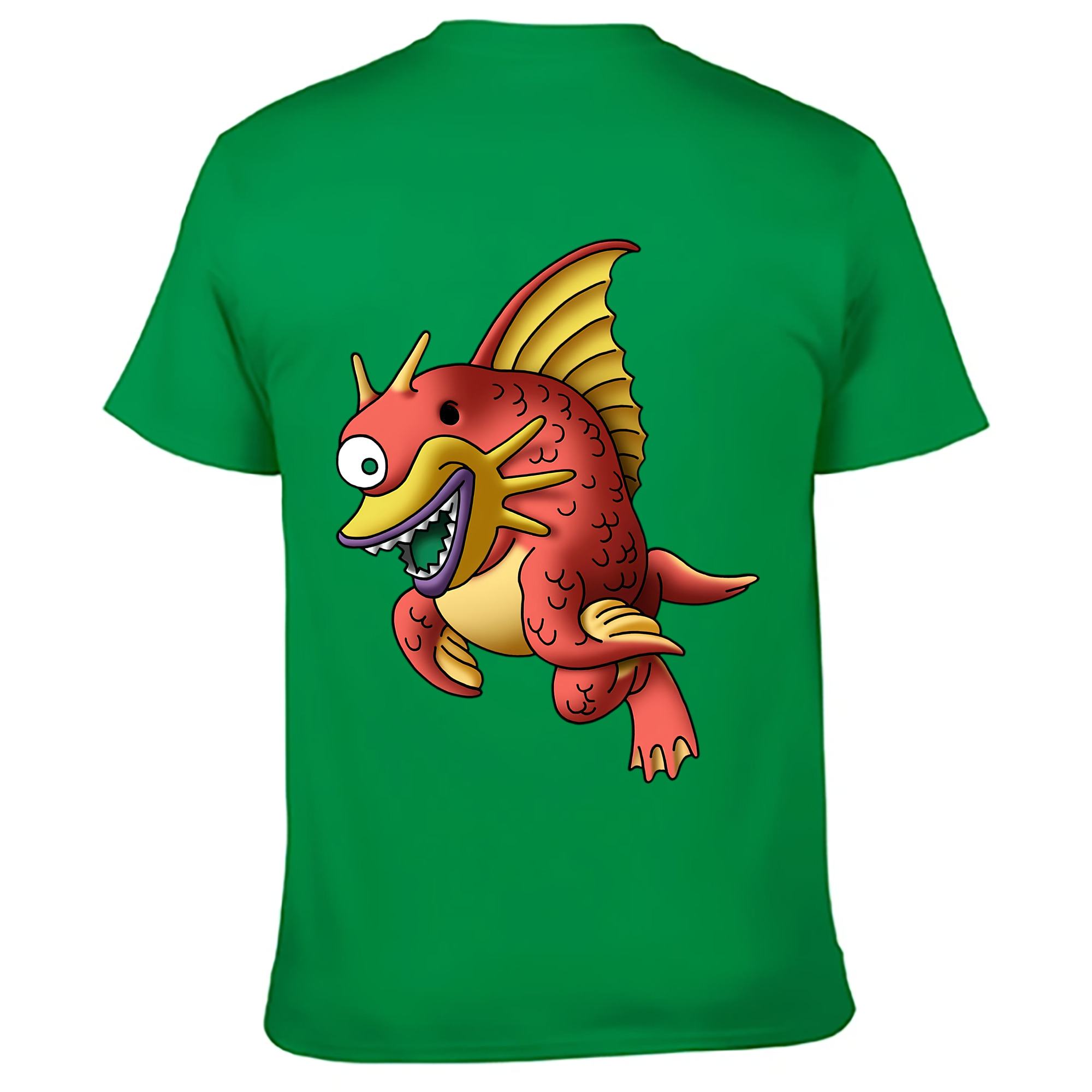 （画像用） ドラゴンクエスト Doragon Kuesuto Dragon Quest 綿100％ メンズ半袖Tシャツ（バックプリント） 通気性