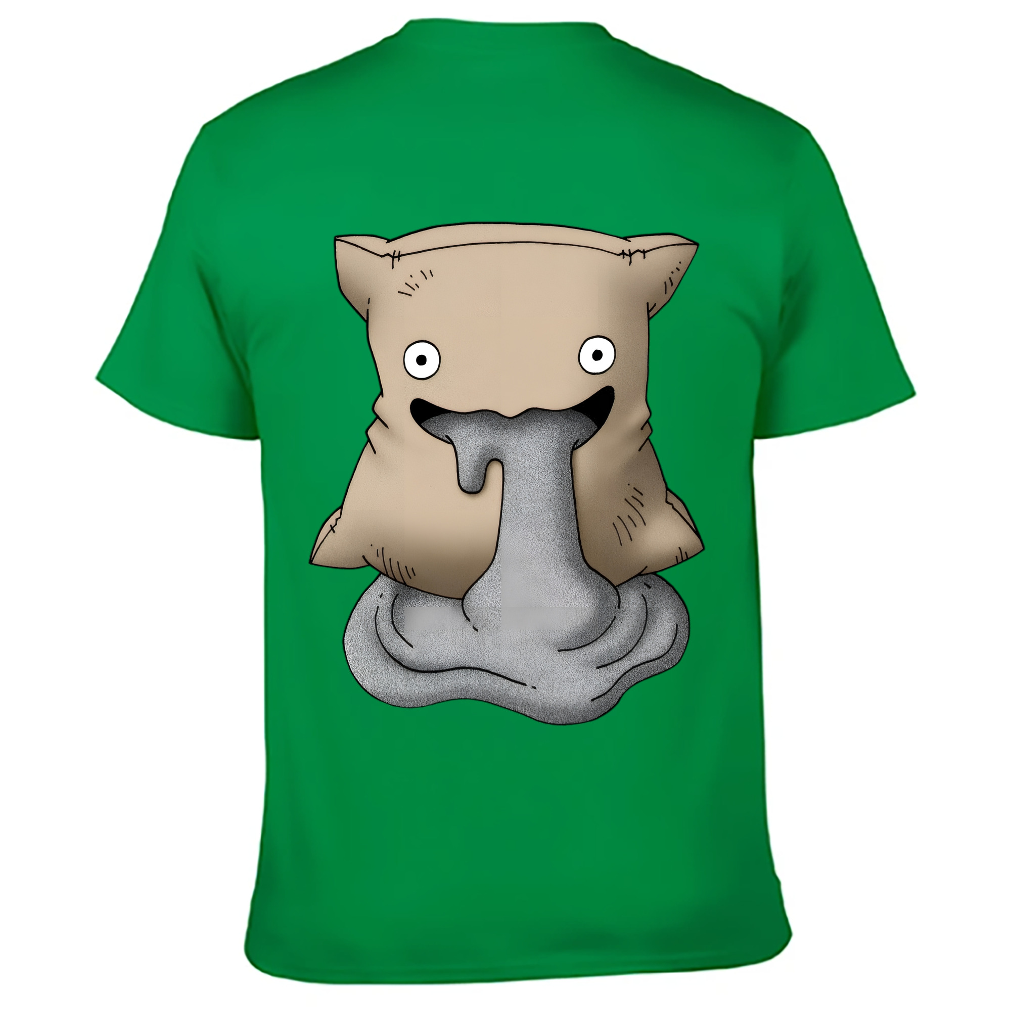 （画像用） ドラゴンクエスト Doragon Kuesuto Dragon Quest 綿100％ メンズ半袖Tシャツ（バックプリント） 通気性