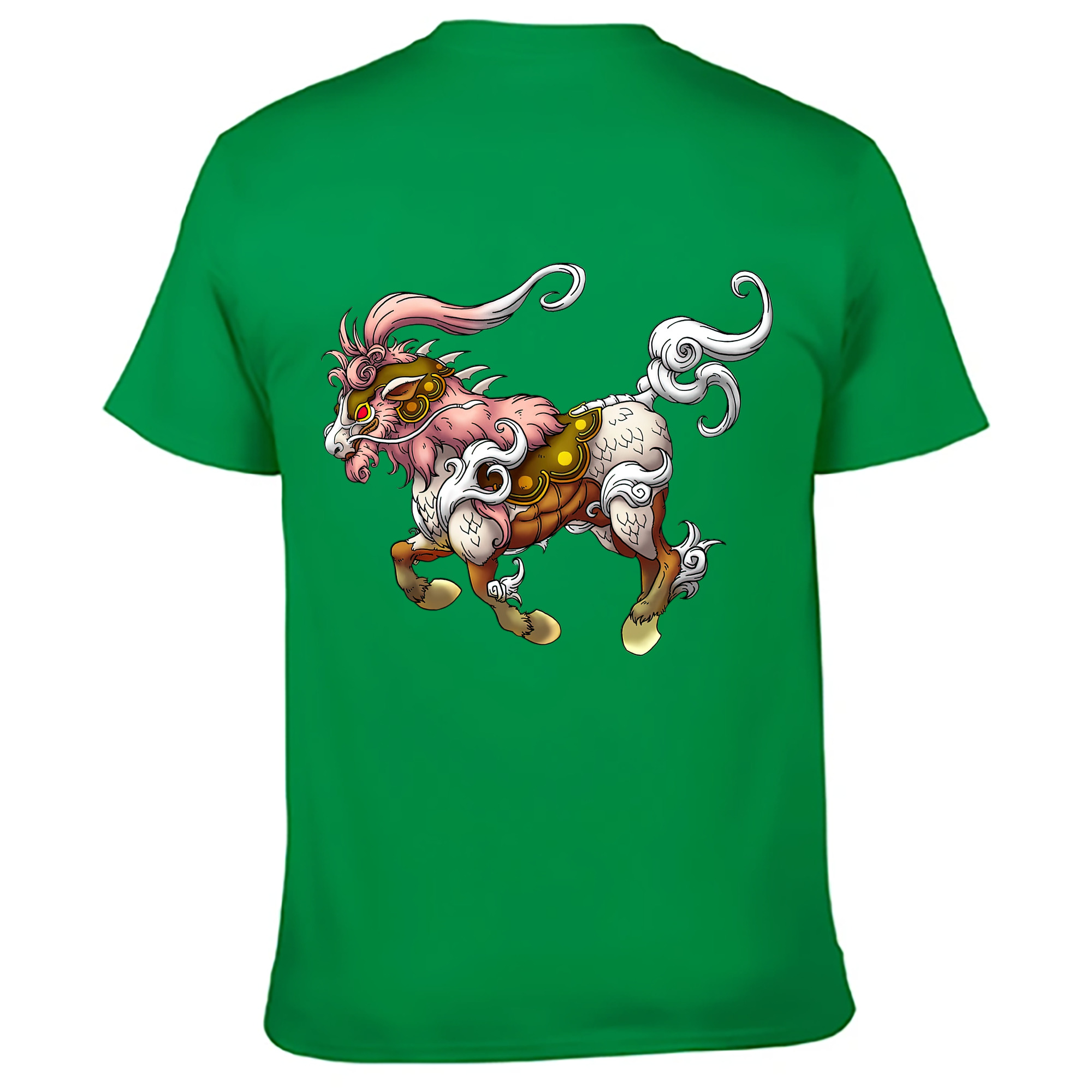 （画像用） ドラゴンクエスト Doragon Kuesuto Dragon Quest 綿100％ メンズ半袖Tシャツ（バックプリント） 通気性