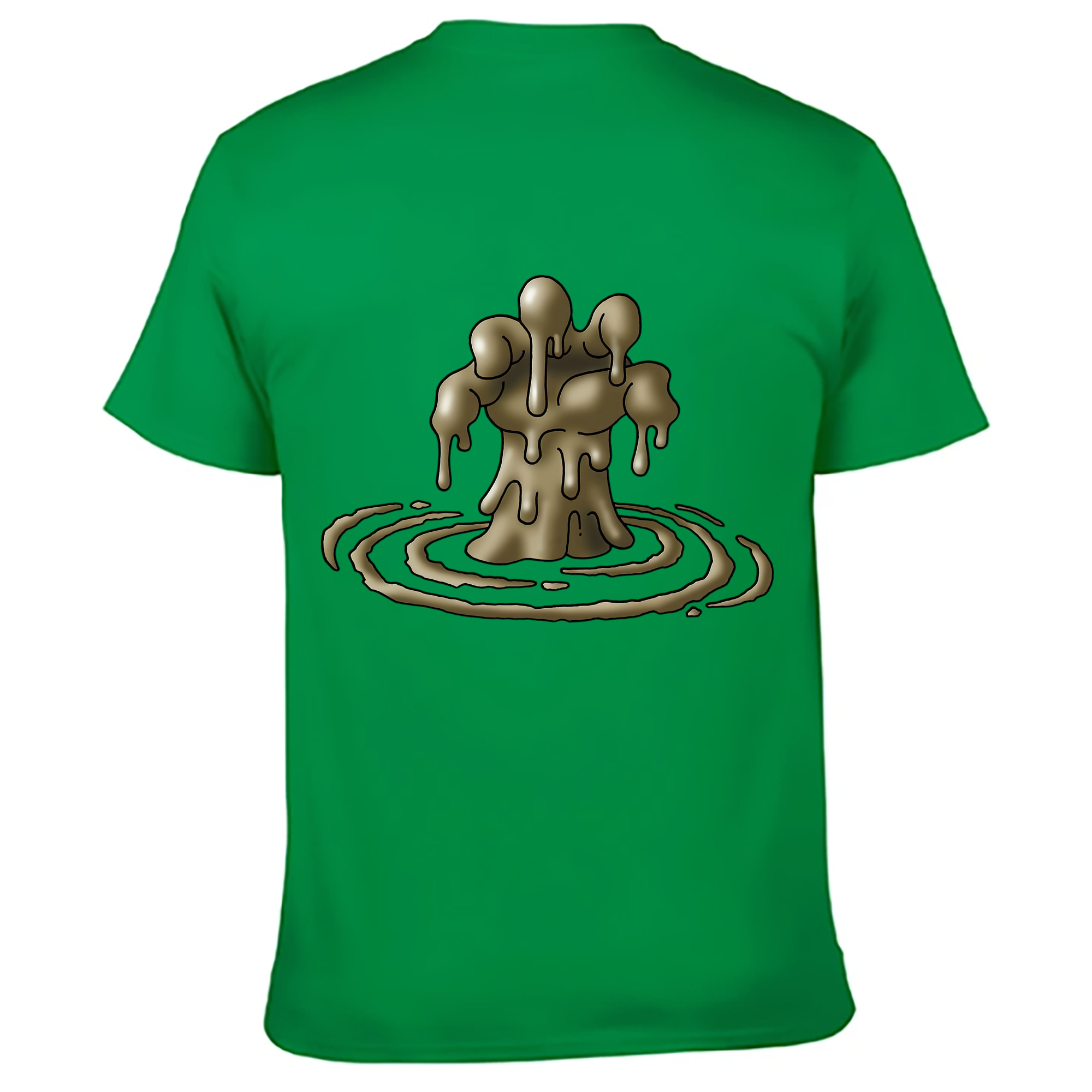 （画像用） ドラゴンクエスト Doragon Kuesuto Dragon Quest 綿100％ メンズ半袖Tシャツ（バックプリント） 通気性