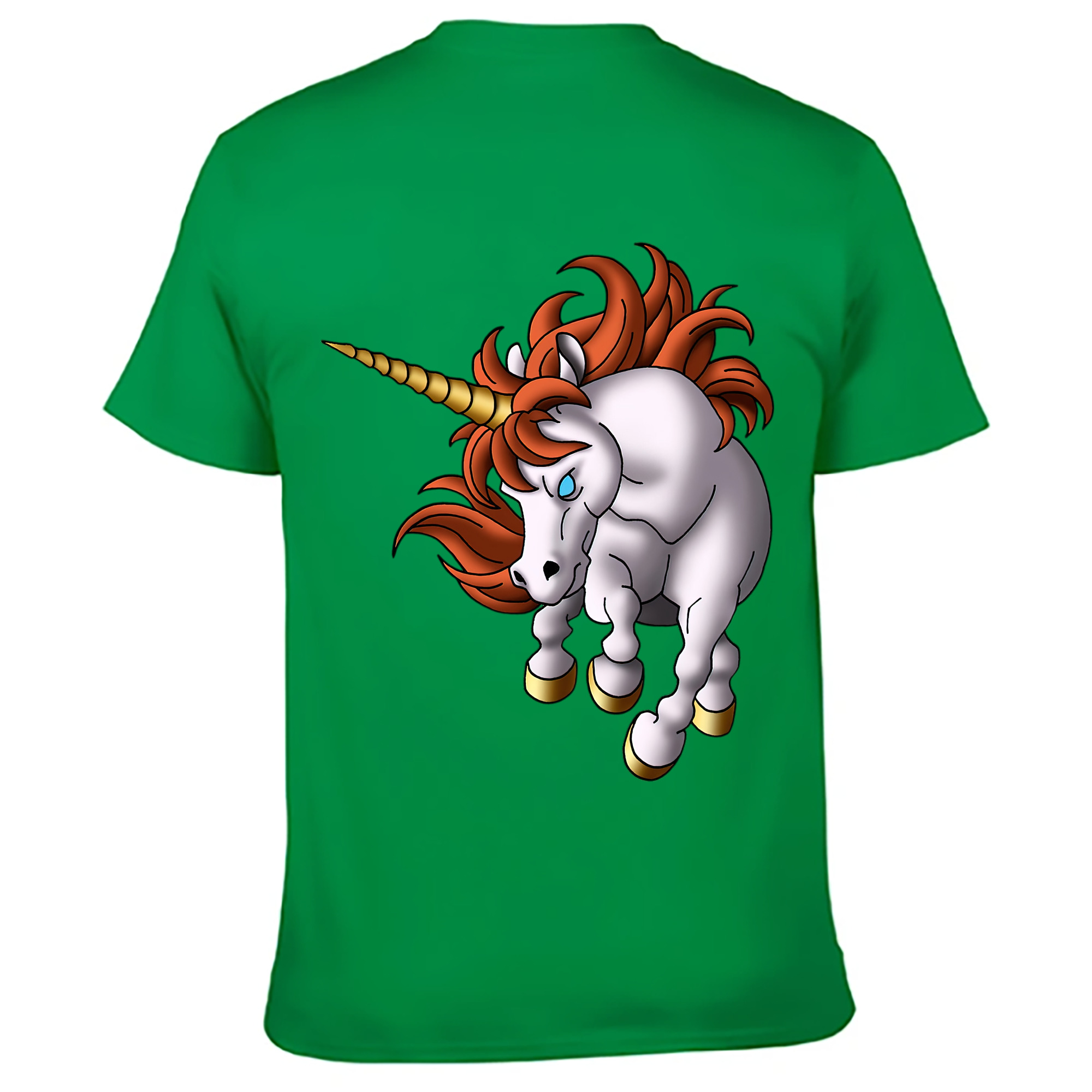 （画像用） ドラゴンクエスト Doragon Kuesuto Dragon Quest 綿100％ メンズ半袖Tシャツ（バックプリント） 通気性