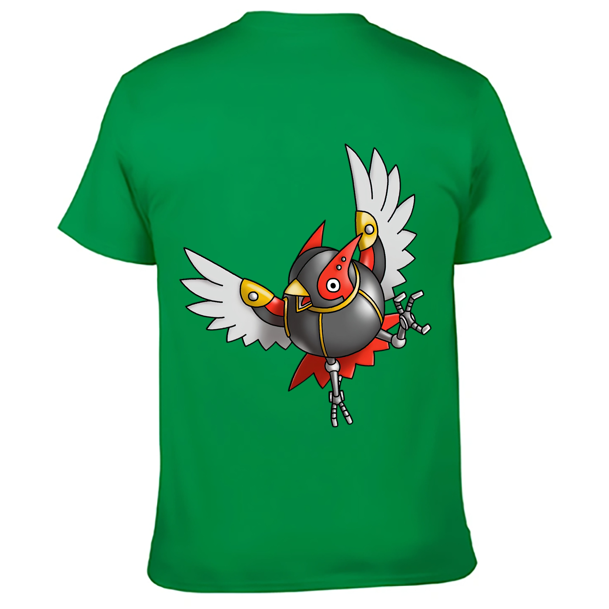 （画像用） ドラゴンクエスト Doragon Kuesuto Dragon Quest 綿100％ メンズ半袖Tシャツ（バックプリント） 通気性