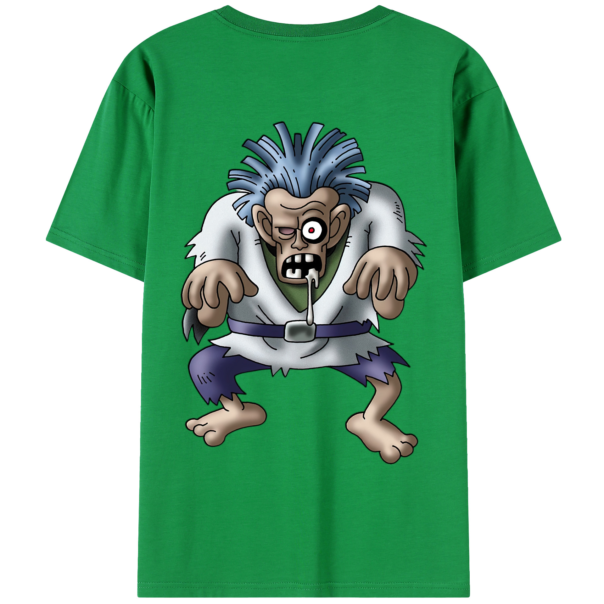 （画像用） ドラゴンクエスト Doragon Kuesuto Dragon Quest 綿100％ メンズ半袖Tシャツ（バックプリント） 通気性